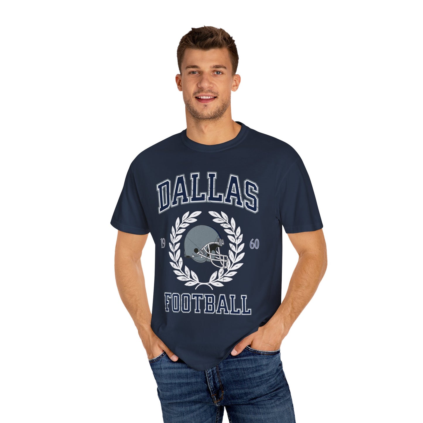Comfort Colors Dallas Football Shirt