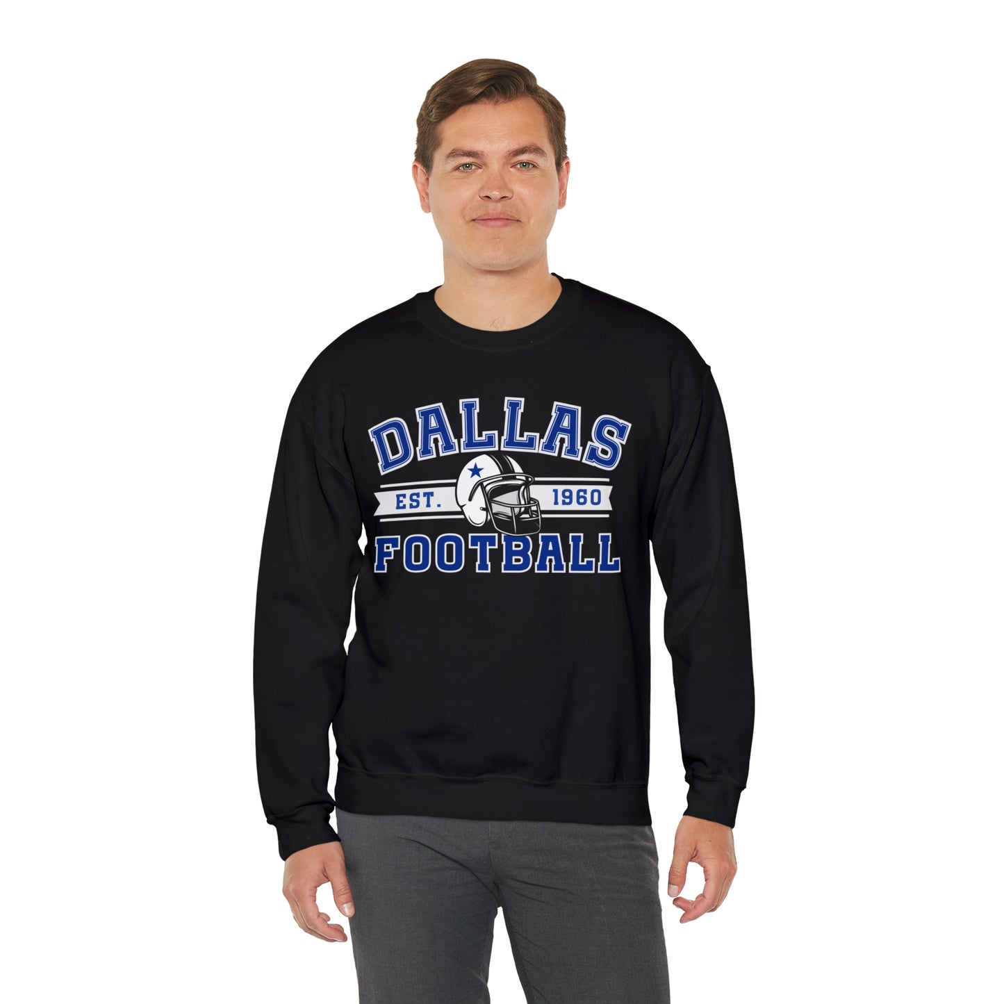 Dallas Football Sweatshirt - Happy Place Studio