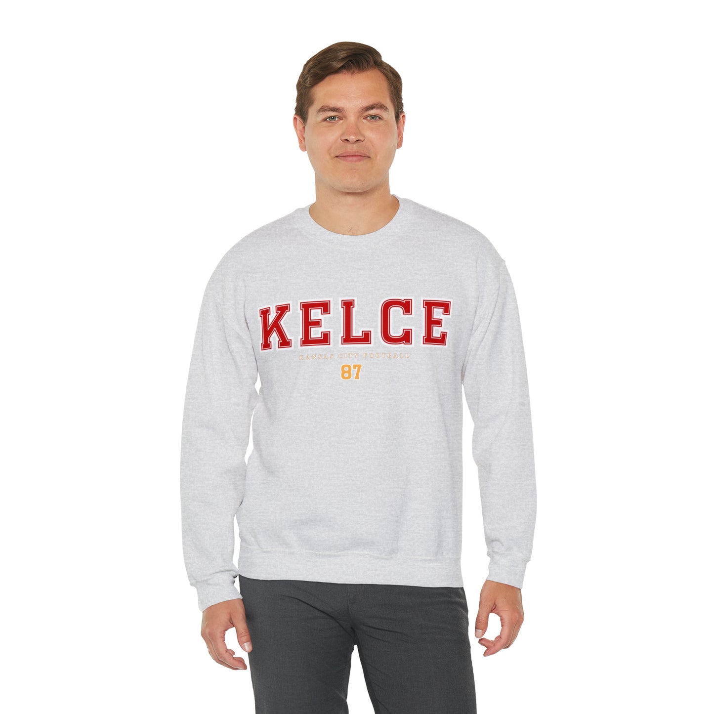 Travis Kelce 87 Sweatshirt - Happy Place Studio