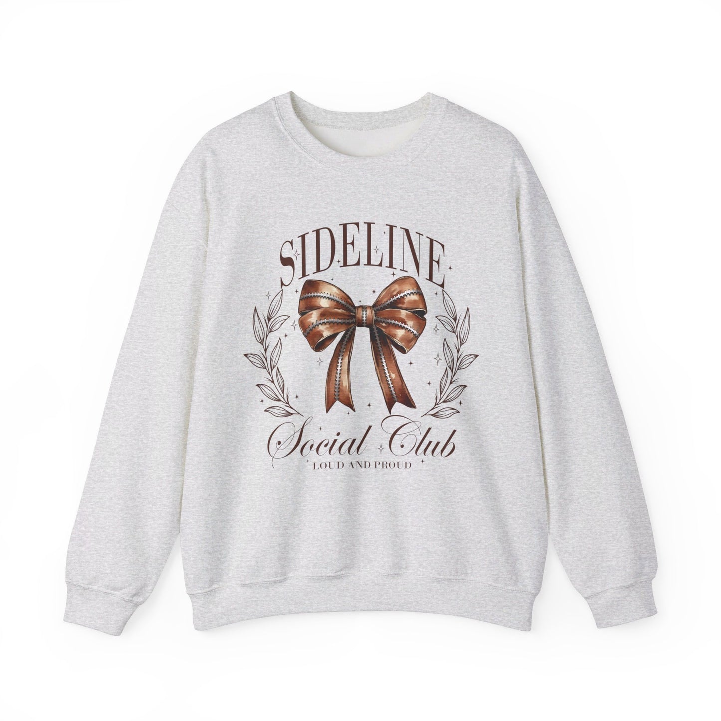 Football Sweatshirt Sideline Social Club Coquette Football Sweater Football Hoodie Football Mom Sweatshirt Football Wife Football Girlfriend