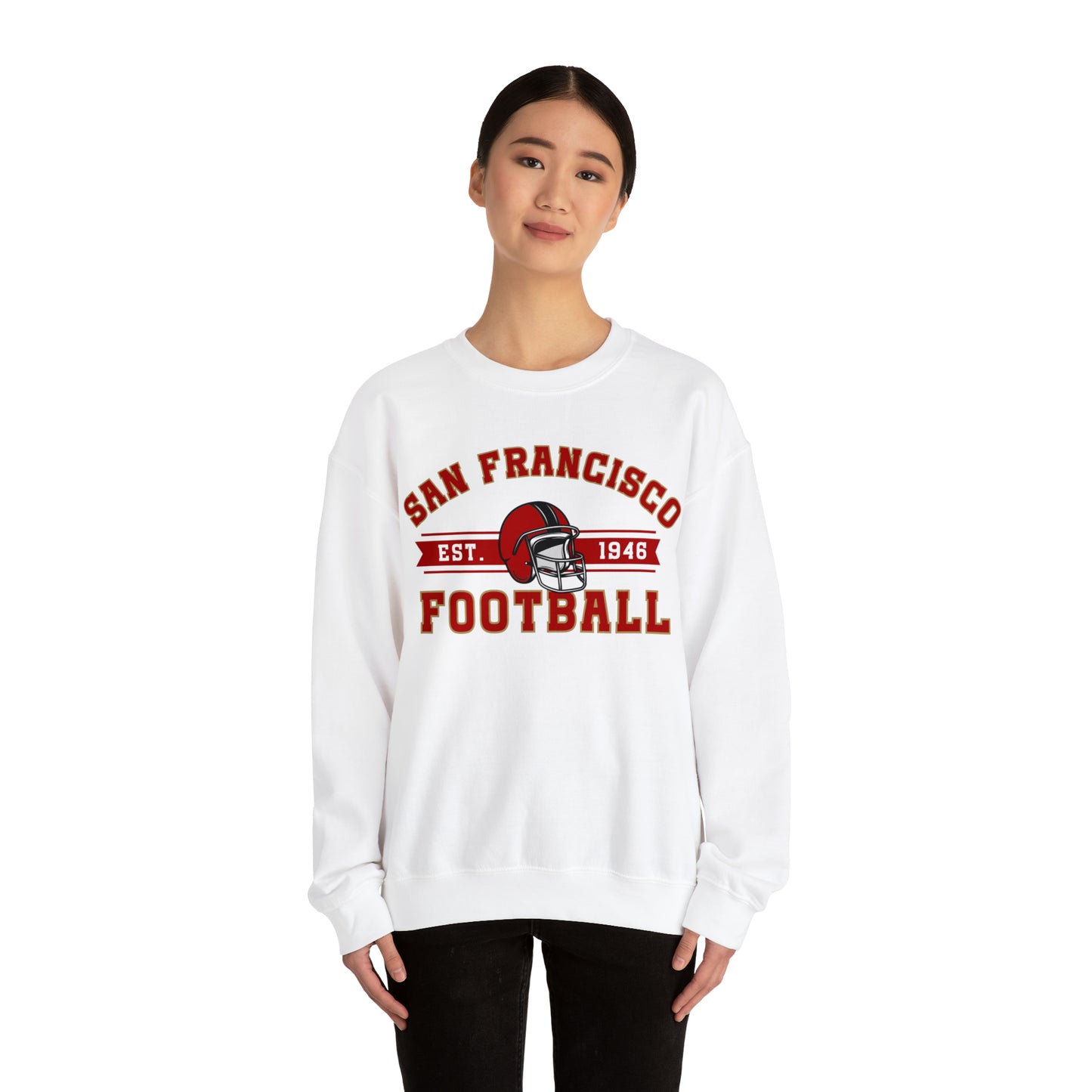 San Francisco Football Sweatshirt - Happy Place Studio
