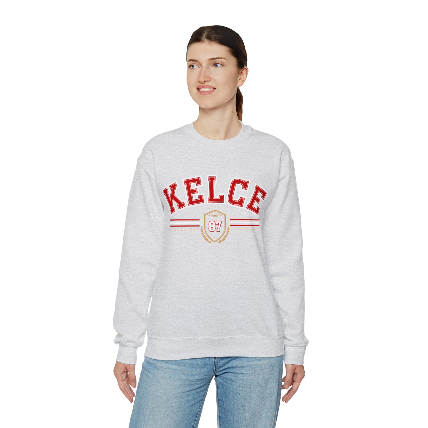 Travis Kelce Varsity Sweatshirt - Happy Place Studio