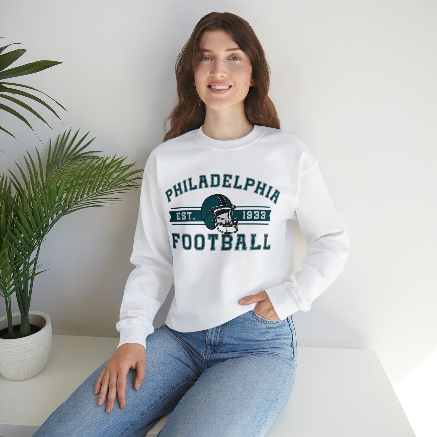 Philadelphia Football Sweatshirt - Happy Place Studio