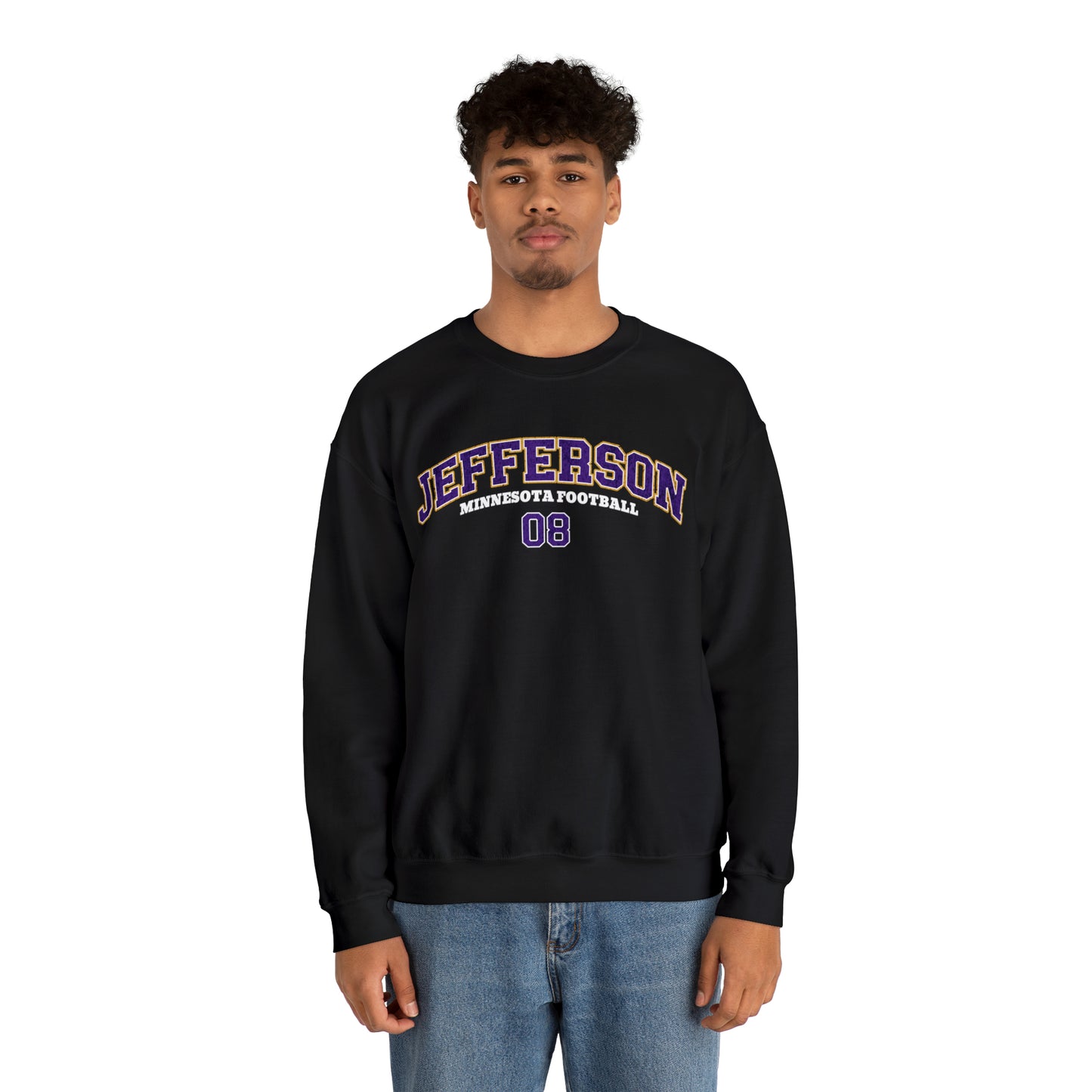 Justin Jefferson Sweatshirt, Minnesota Football Sweatshirt,Justin Jefferson Crewneck,Skol Minnesota,Justin Jefferson Shirt,Viking Sweatshirt - Happy Place Studio