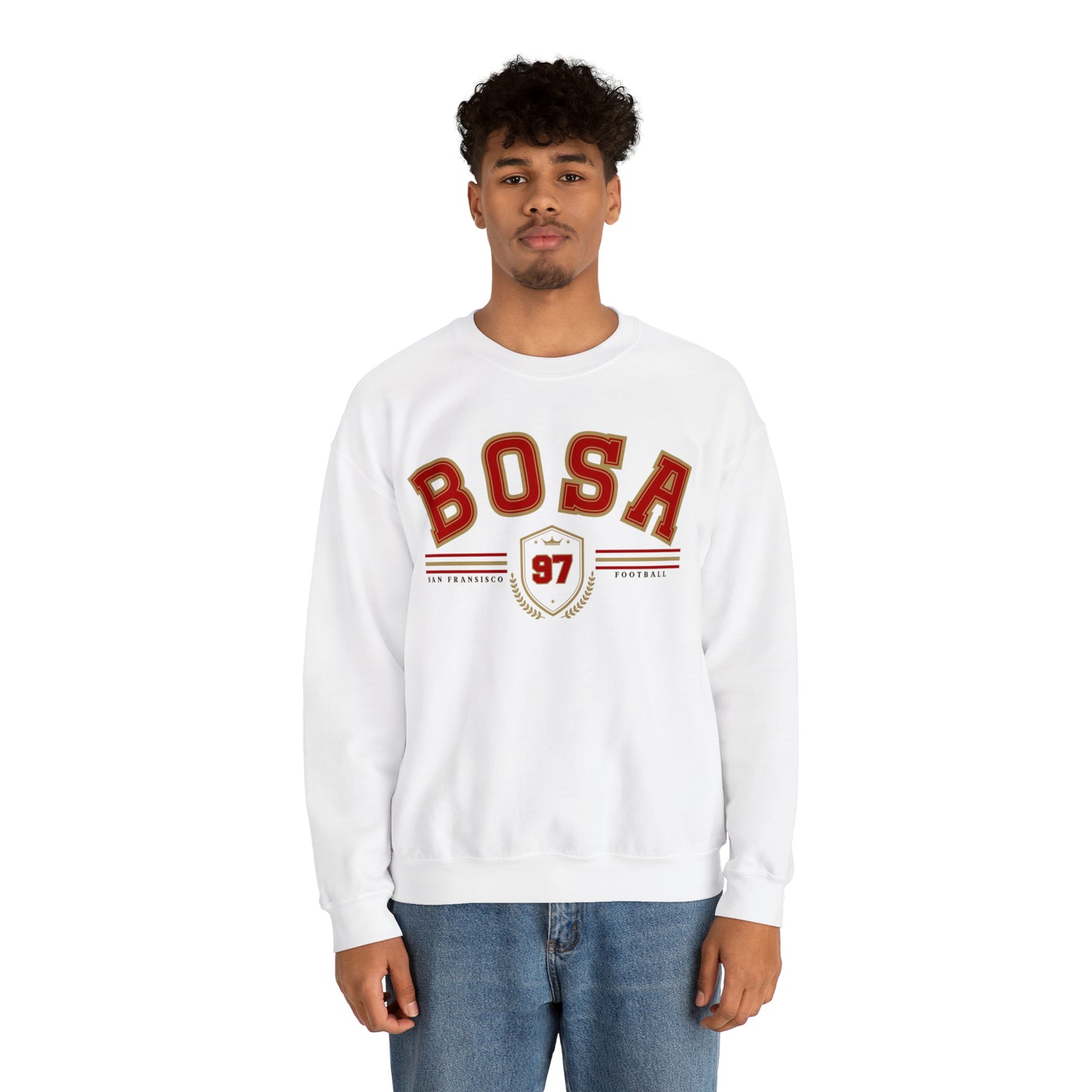 Nick Bosa Sweatshirt - Happy Place Studio
