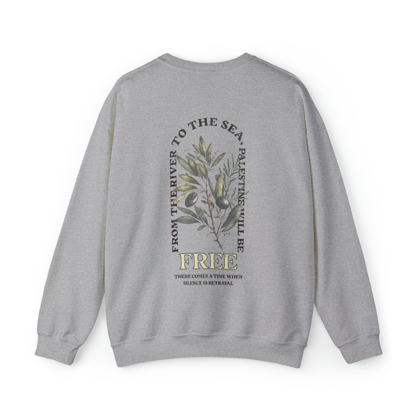 Palestine Crewneck with Flag