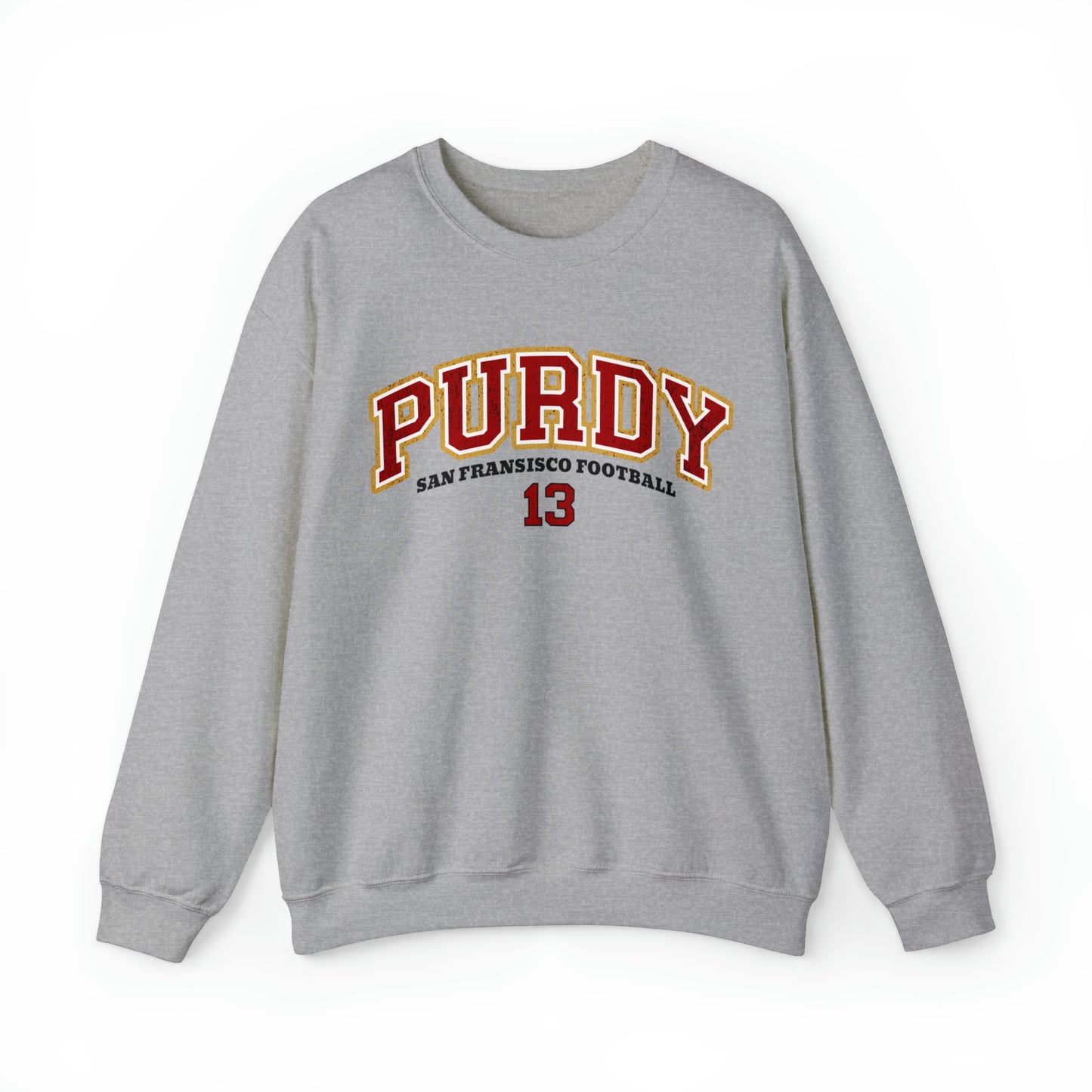 Brock Purdy Sweatshirt - Happy Place Studio