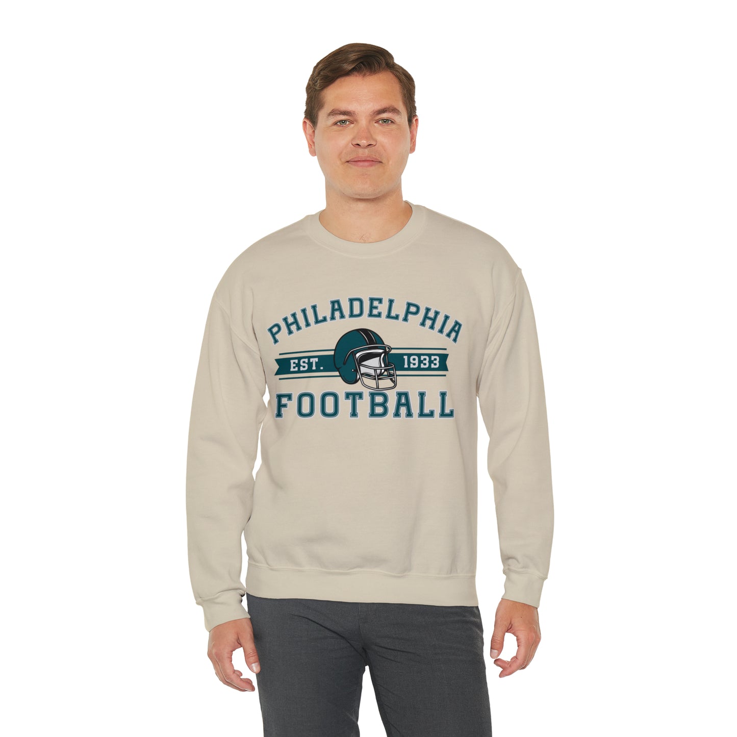 Philadelphia Football Sweatshirt - Happy Place Studio