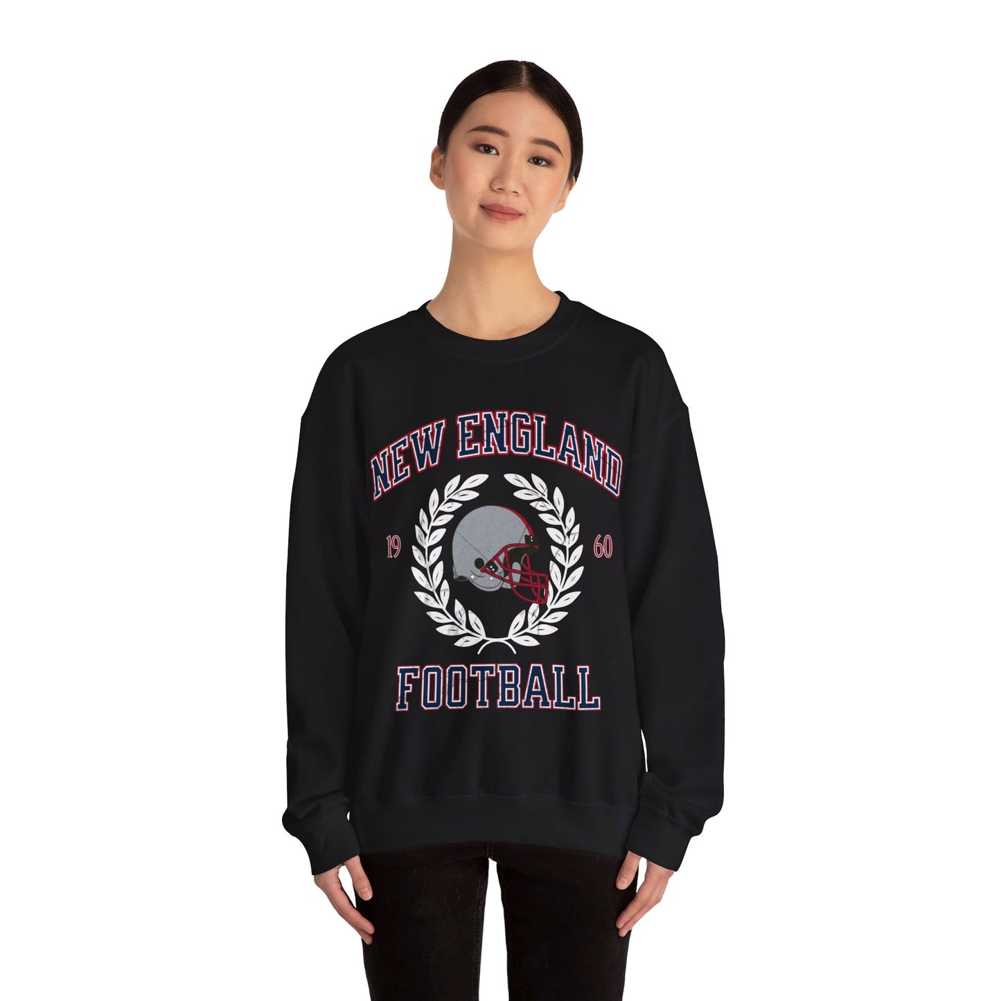 New England Football Sweatshirt, Vintage Patriot Football Crewneck, New England Football Shirt, New England Football Gift, Patriot Shirt