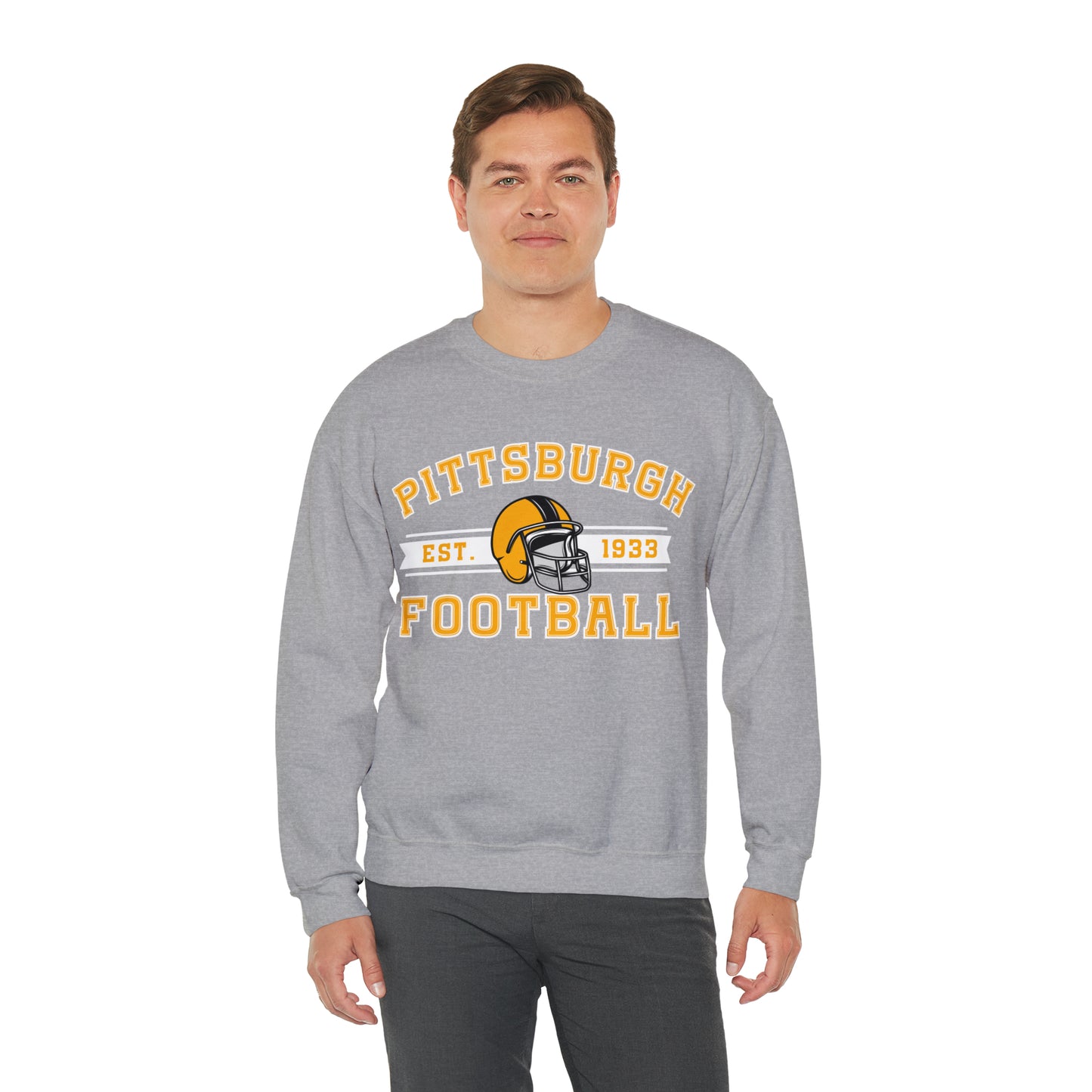 Pittsburgh Football Sweatshirt - Happy Place Studio