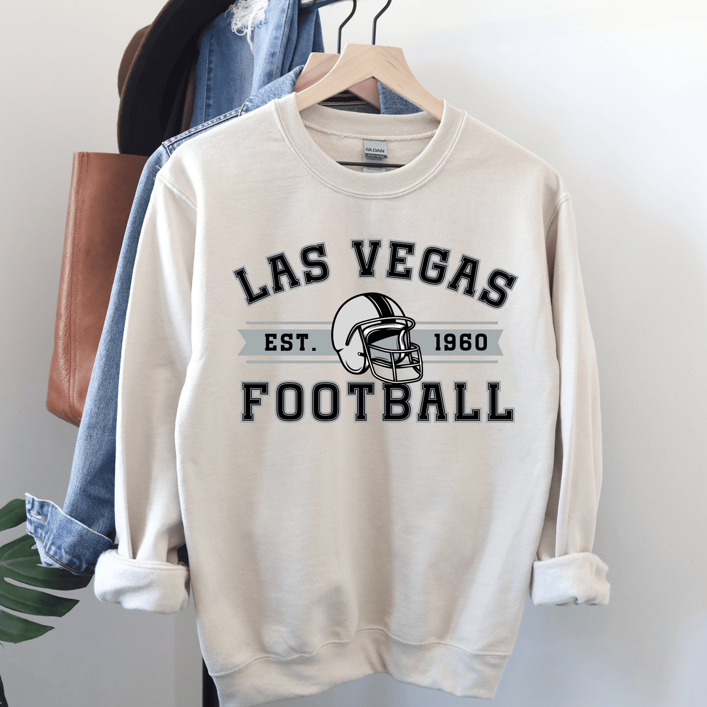Las Vegas Football Sweatshirt - Happy Place Studio