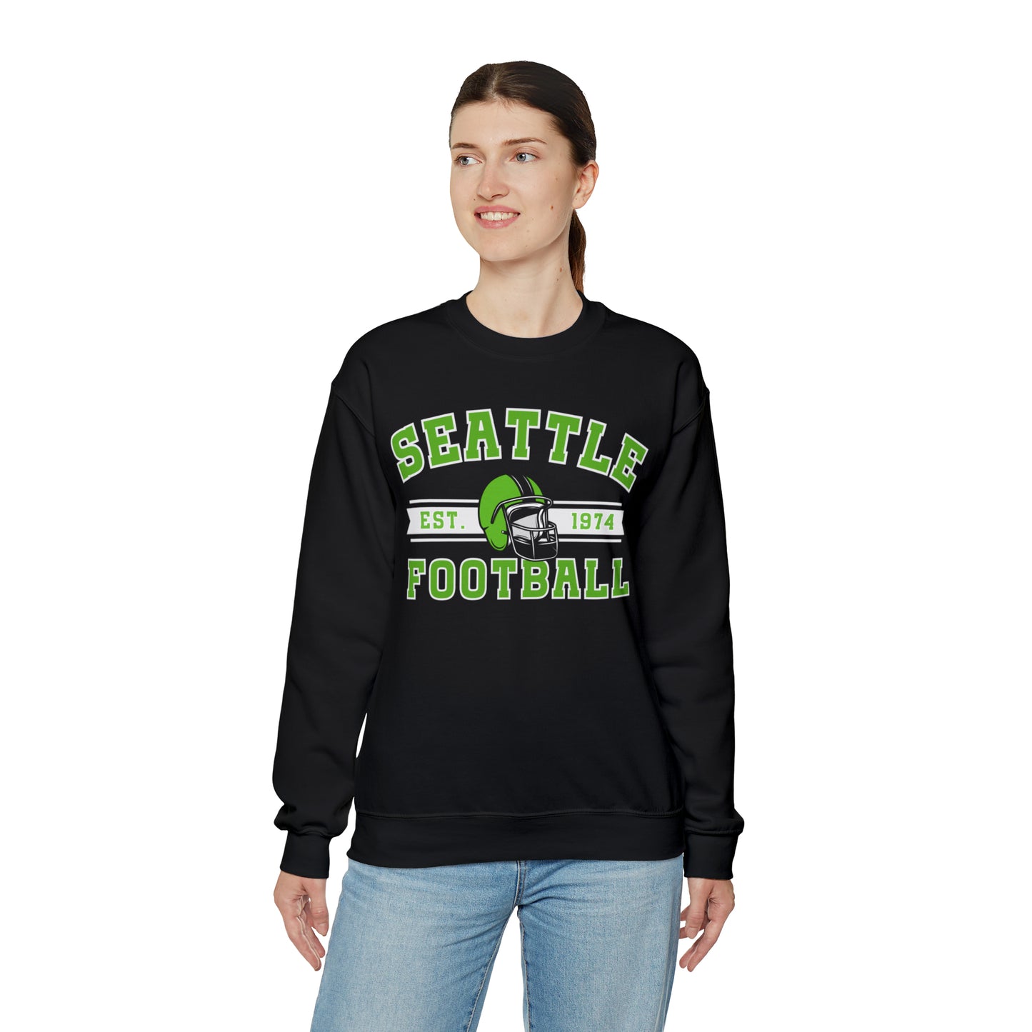 Seattle Football Crewneck - Happy Place Studio