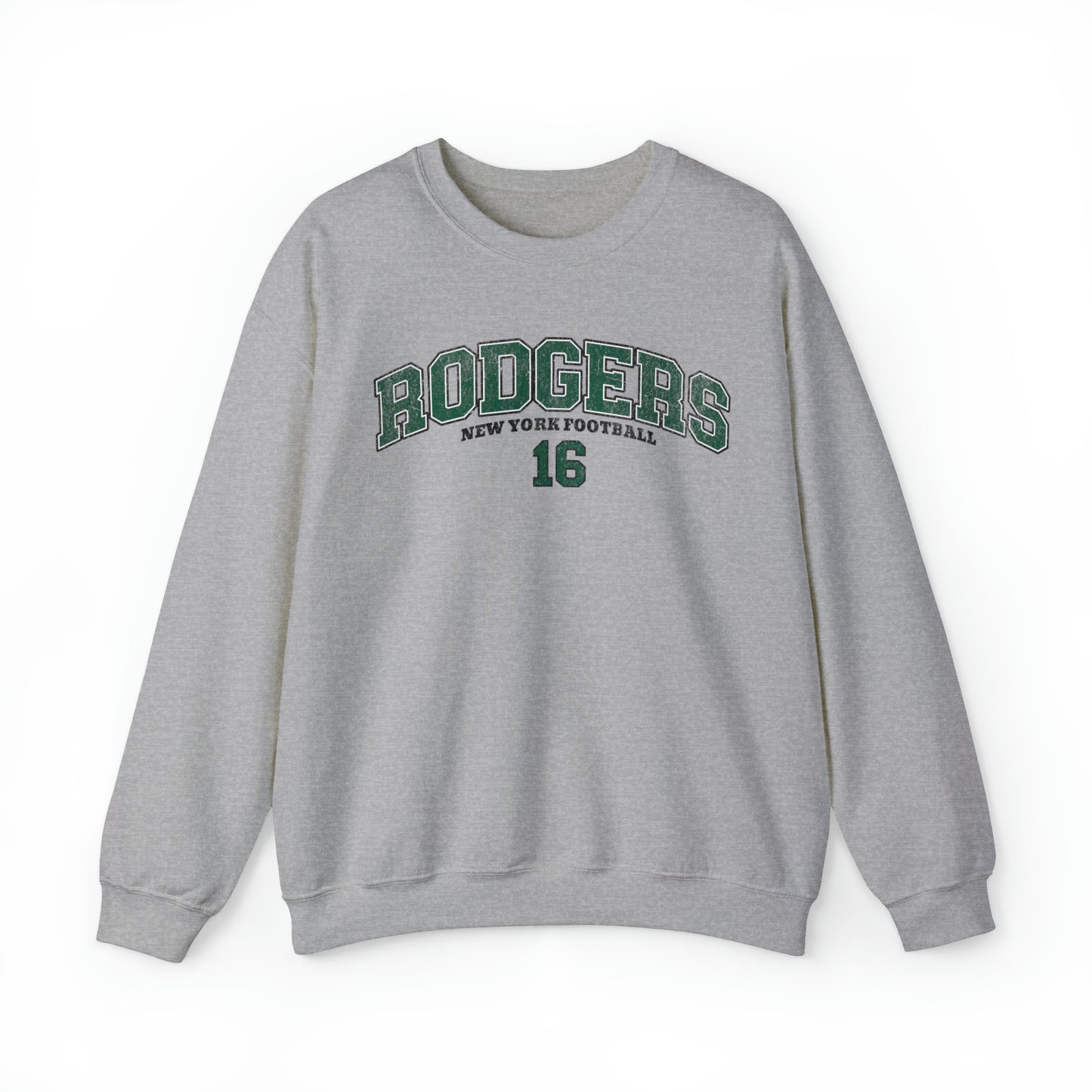 Aaron Rodgers Sweatshirt, Aaron Rodgers Jersey, New York Football Crewneck, Vintage Style Jets Sweatshirt, Aaron Rodgers shirt,Jets Crewneck - Happy Place Studio