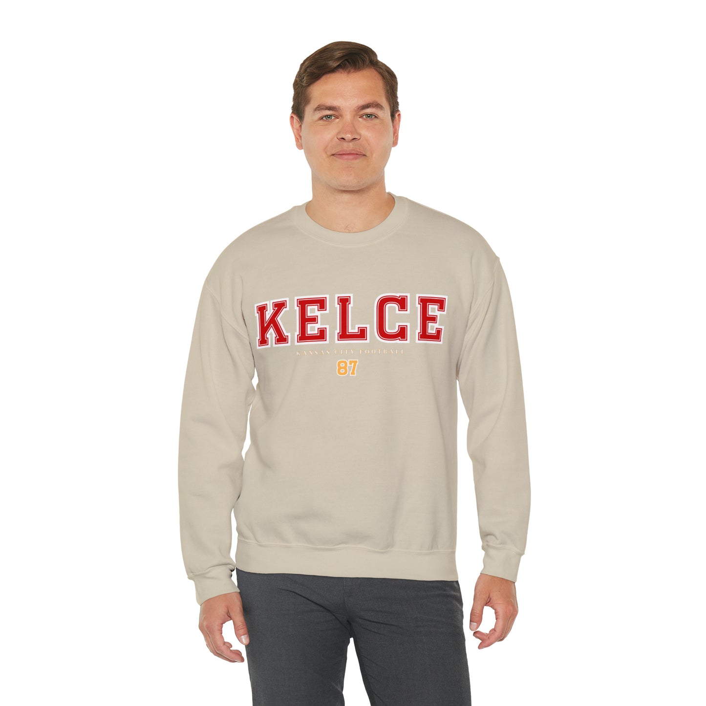 Travis Kelce 87 Sweatshirt - Happy Place Studio