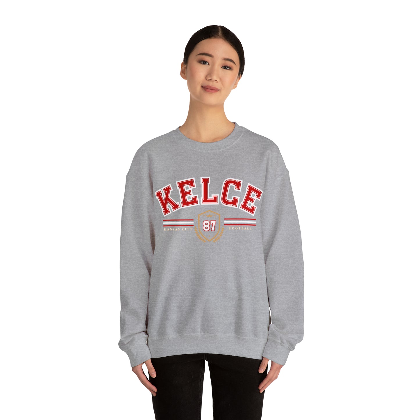 Travis Kelce Varsity Sweatshirt - Happy Place Studio