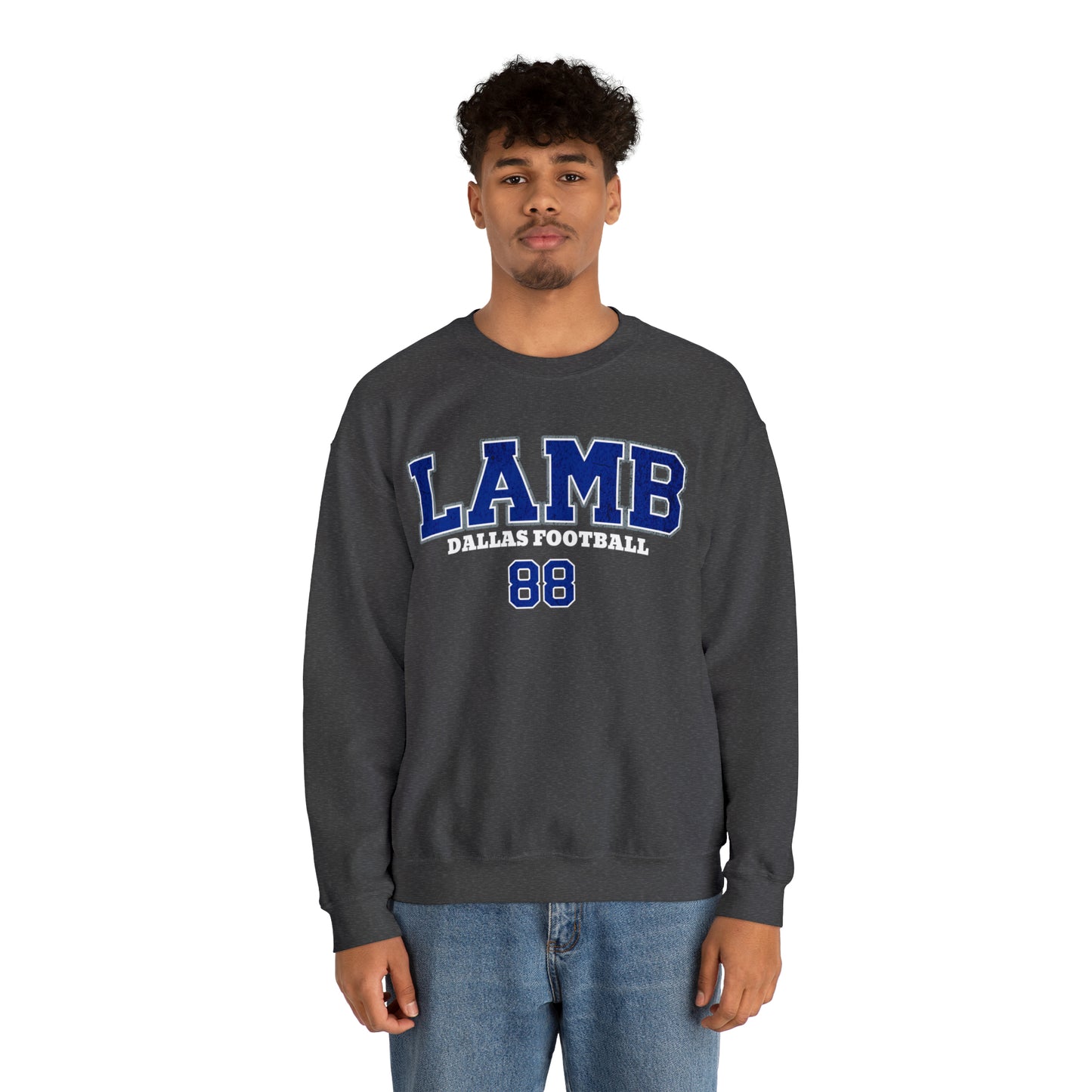 CeeDee Lamb Sweatshirt, CeeDee Lamb Shirt, Dallas Football Sweatshirt, Cowboys Sweatshirt, Dallas Football Shirt, Dallas Crewneck - Happy Place Studio
