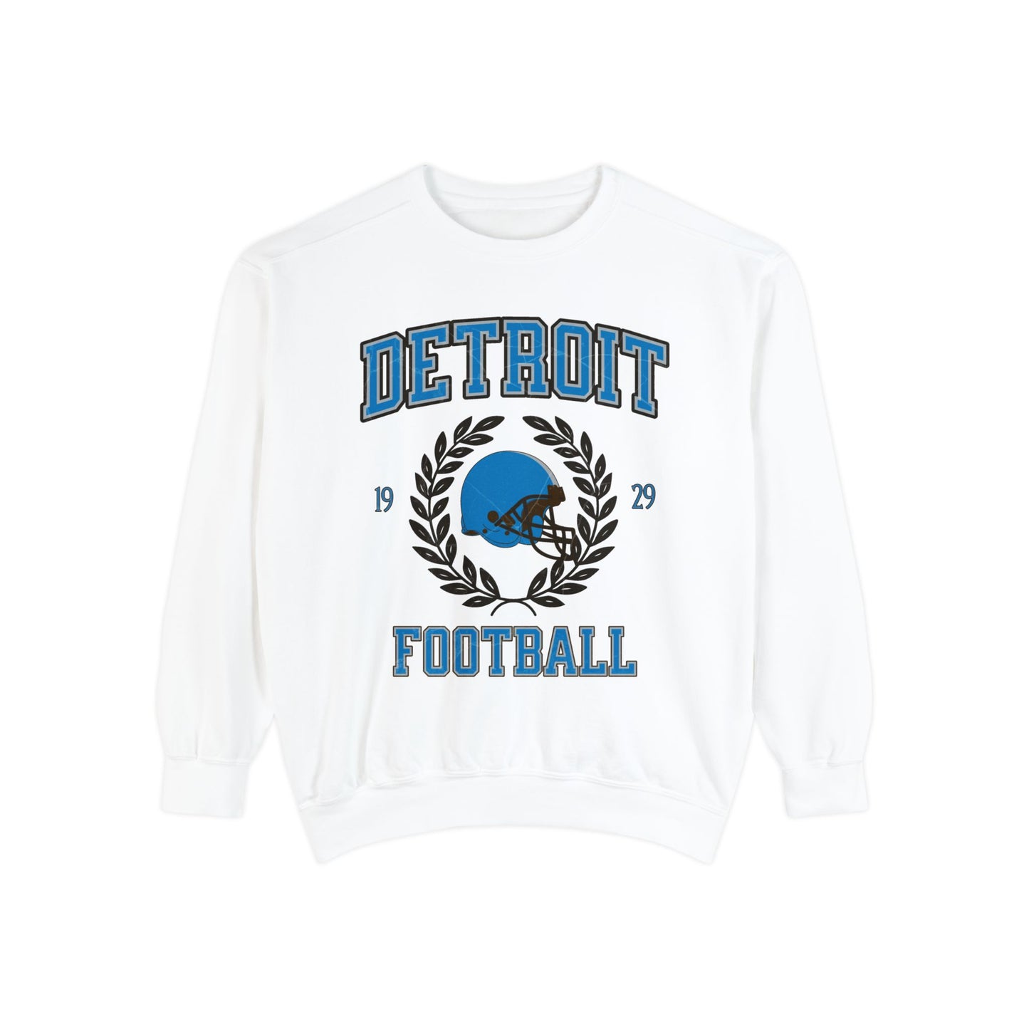 Comfort Colors Detroit Football Sweatshirt