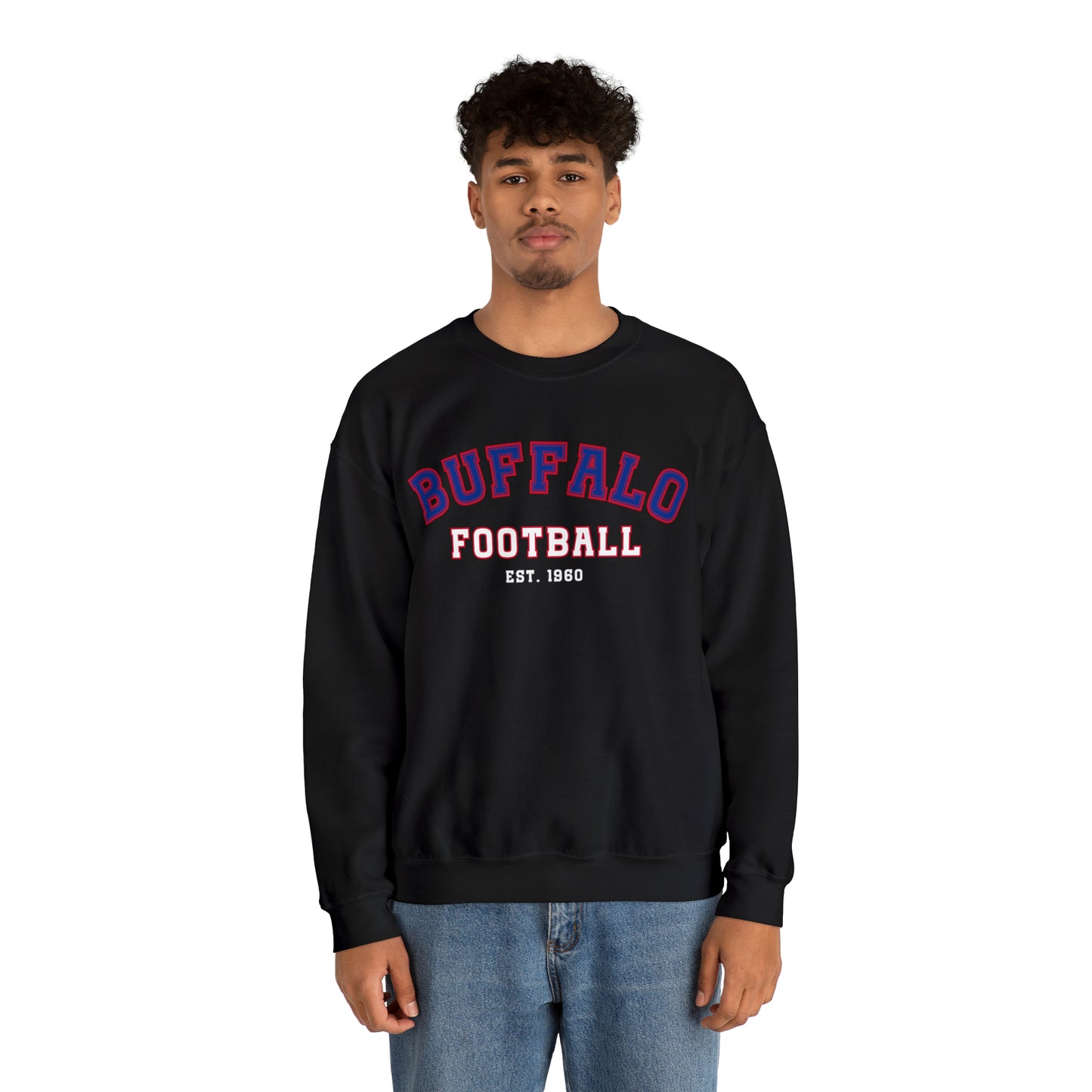 Buffalo Football Sweatshirt - Happy Place Studio