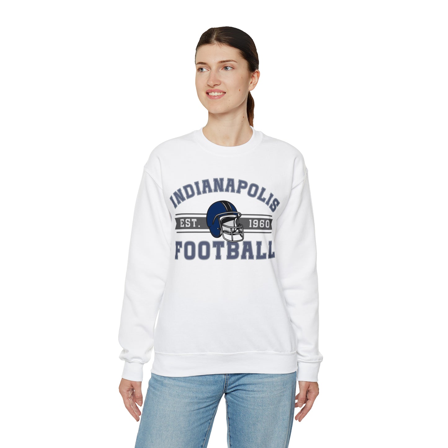 Indianapolis Football Sweatshirt - Happy Place Studio