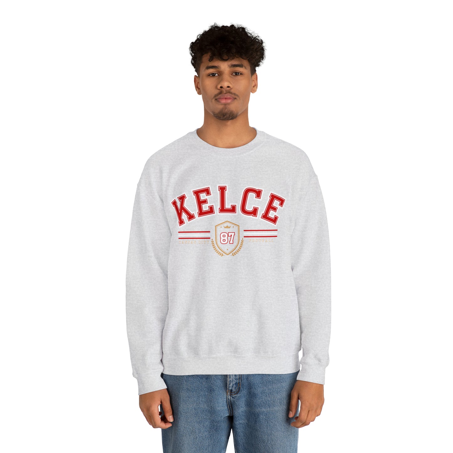 Travis Kelce Varsity Sweatshirt - Happy Place Studio