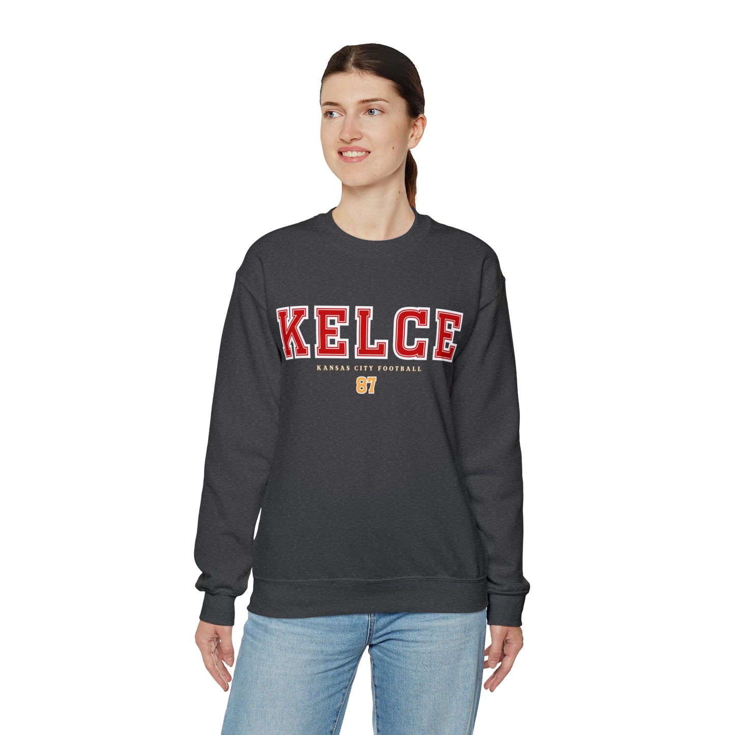 Travis Kelce 87 Sweatshirt - Happy Place Studio
