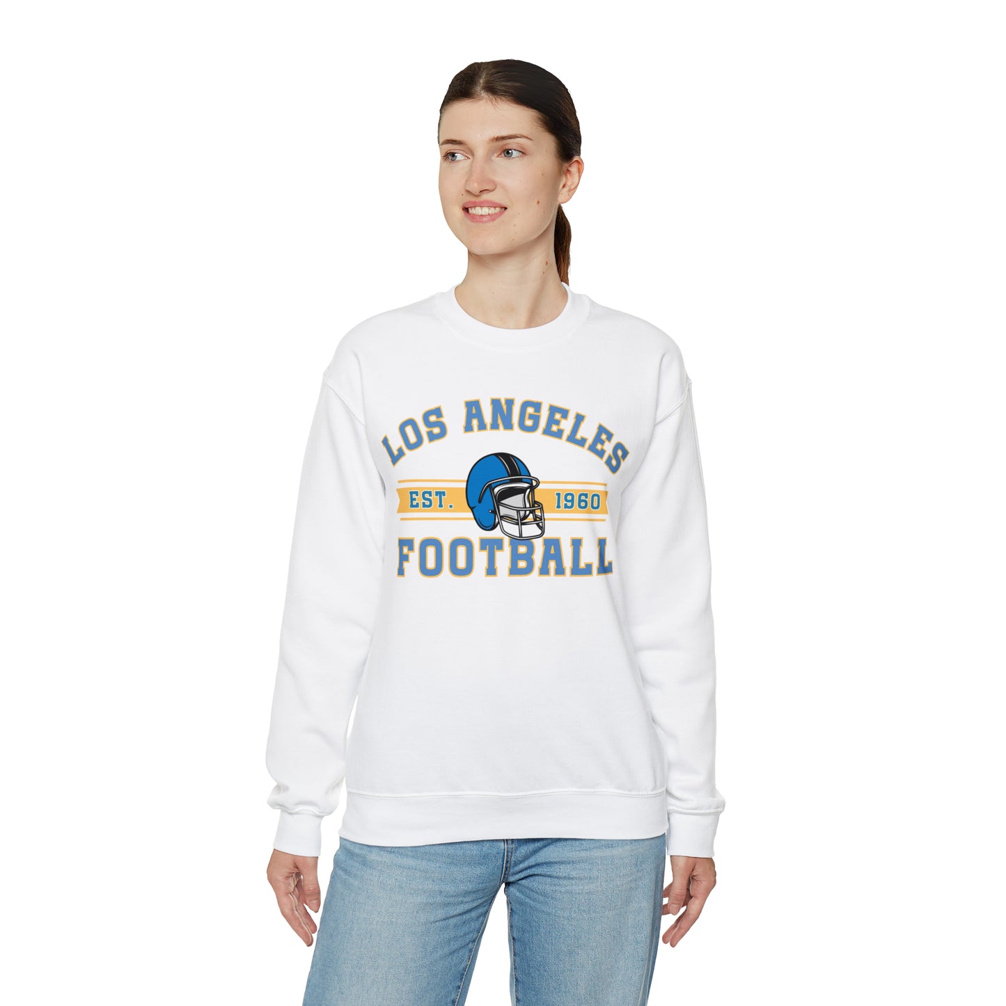 Los Angeles Football Sweatshirt - Happy Place Studio