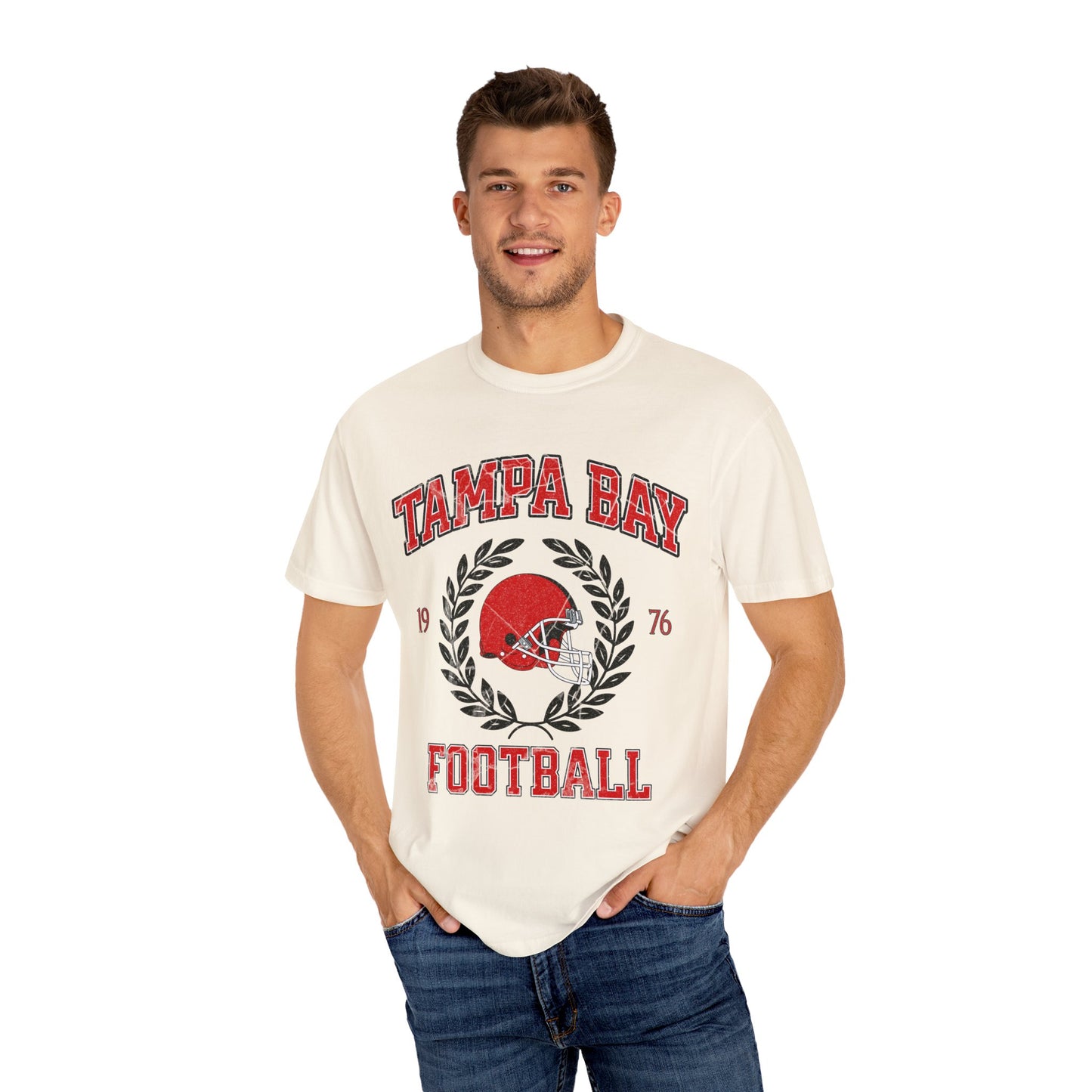 Comfort Colors Tampa Bay Football Shirt