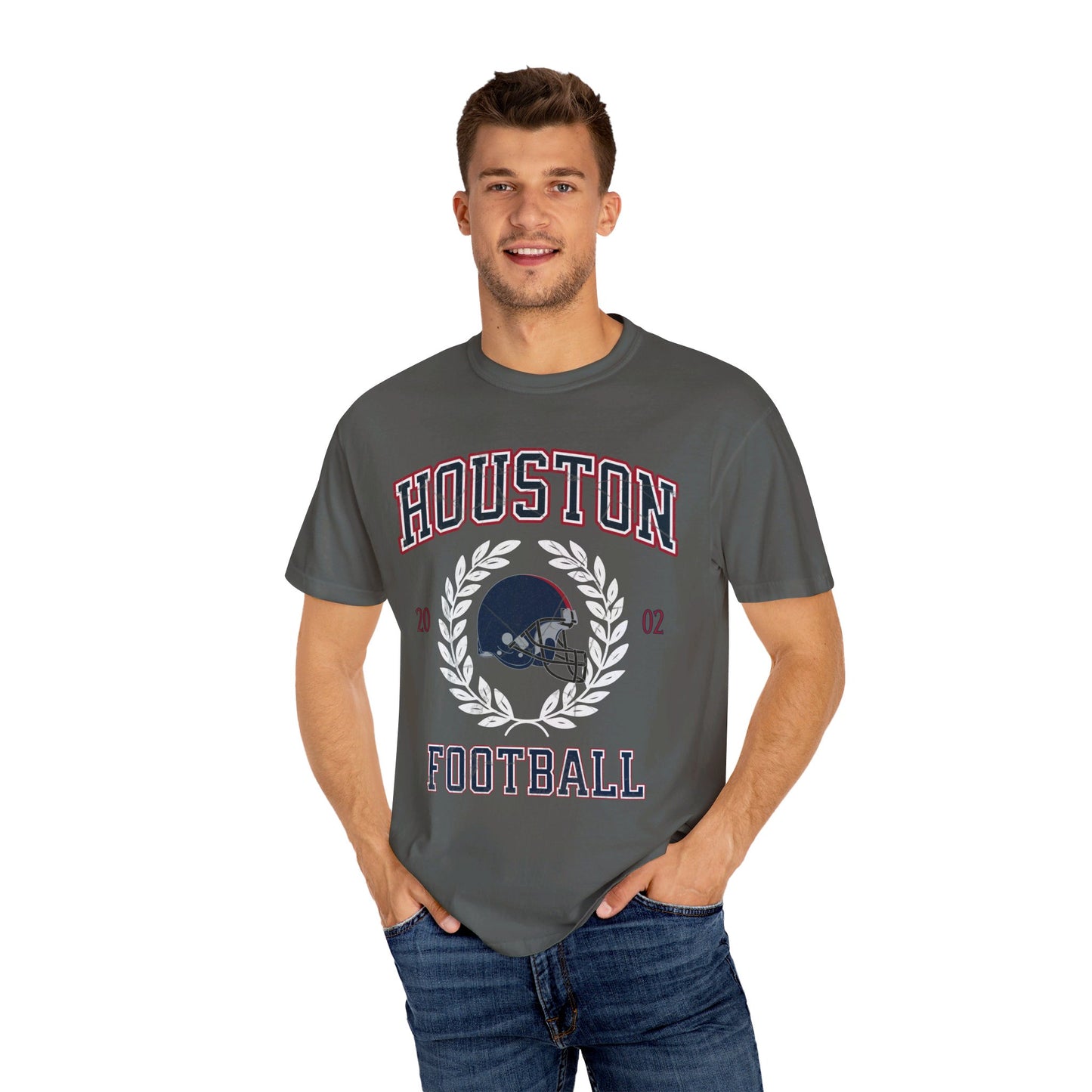 Comfort Colors Houston Football Shirt, Houston Shirt, Texan Football Shirt, Houston Football Tshirt, Texan Football Sweatshirt, CJ Stroud