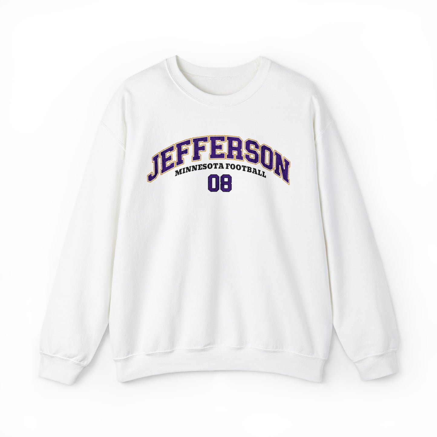 Justin Jefferson Sweatshirt, Minnesota Football Sweatshirt,Justin Jefferson Crewneck,Skol Minnesota,Justin Jefferson Shirt,Viking Sweatshirt - Happy Place Studio
