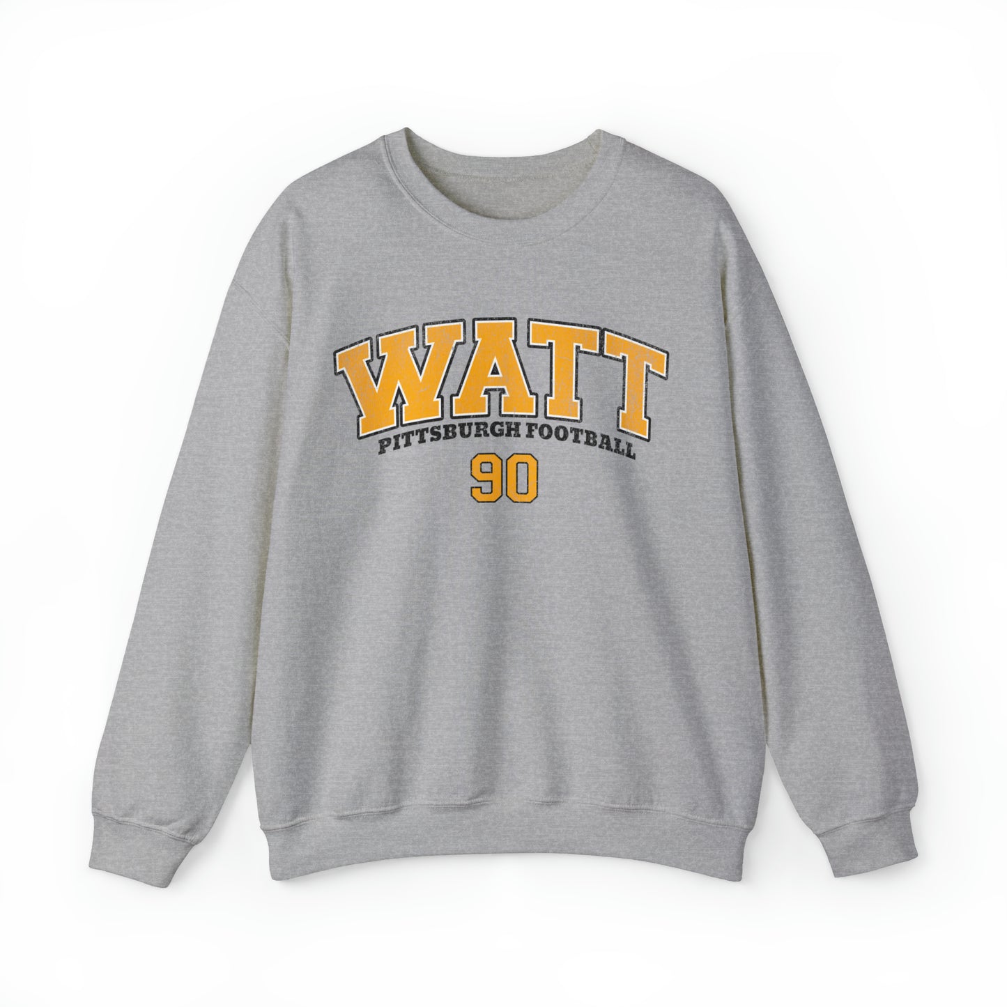 JJ Watt Pittsburgh Football Sweatshirt, JJ Watt Shirt, Pittsburgh Crewneck, Pittsburgh Sweatshirt, Pittsburgh Football Sweater - Happy Place Studio