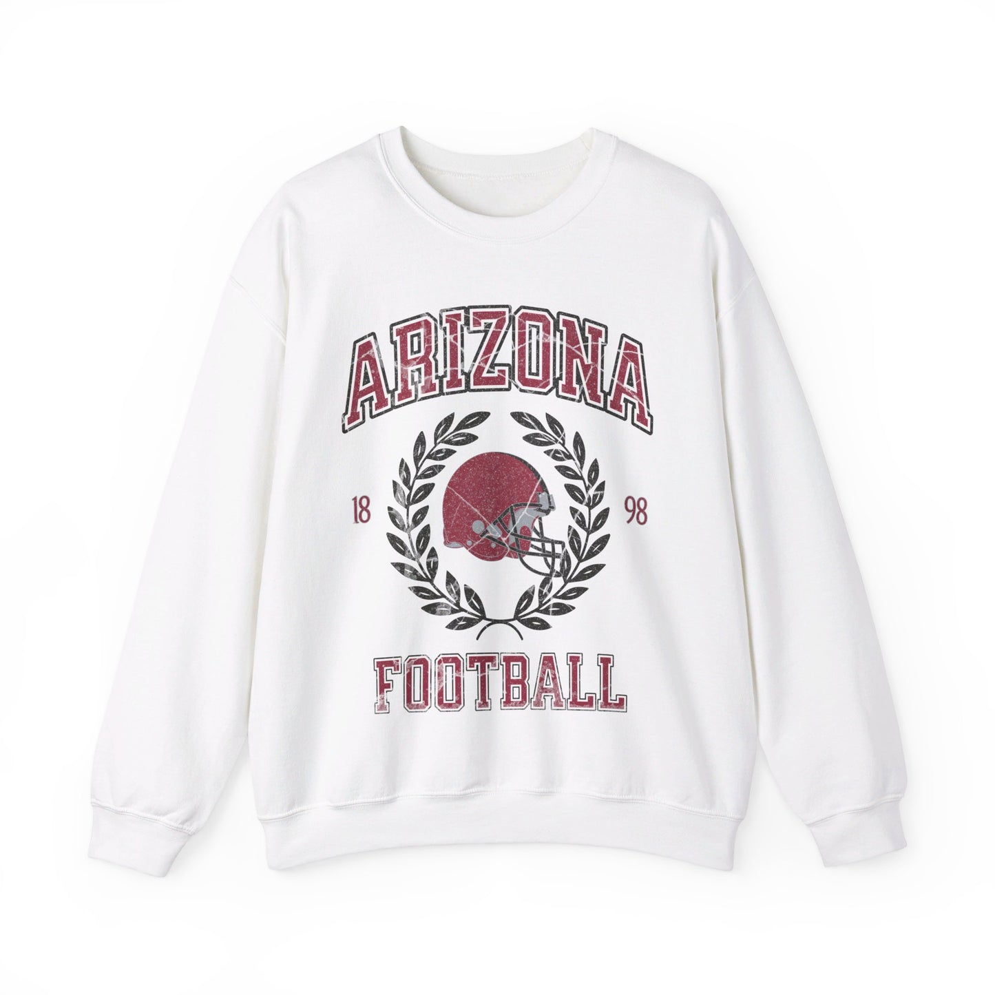Arizona Football Sweatshirt, Vintage Arizona Football Crewneck, Retro Cardinal Football Shirt, Cardinal Football Gift, Cardinal Sweatshirt