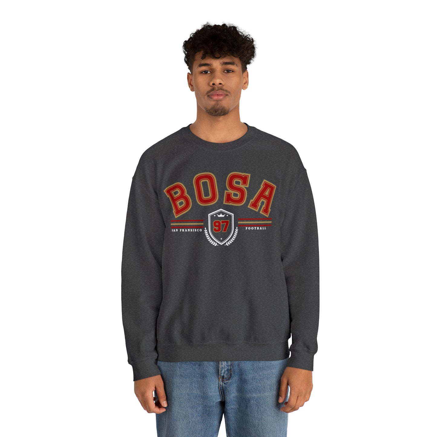 Nick Bosa Sweatshirt - Happy Place Studio