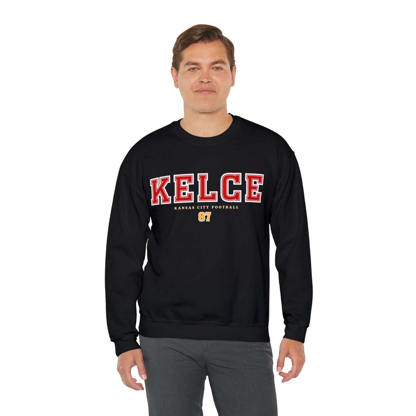 Travis Kelce 87 Sweatshirt - Happy Place Studio