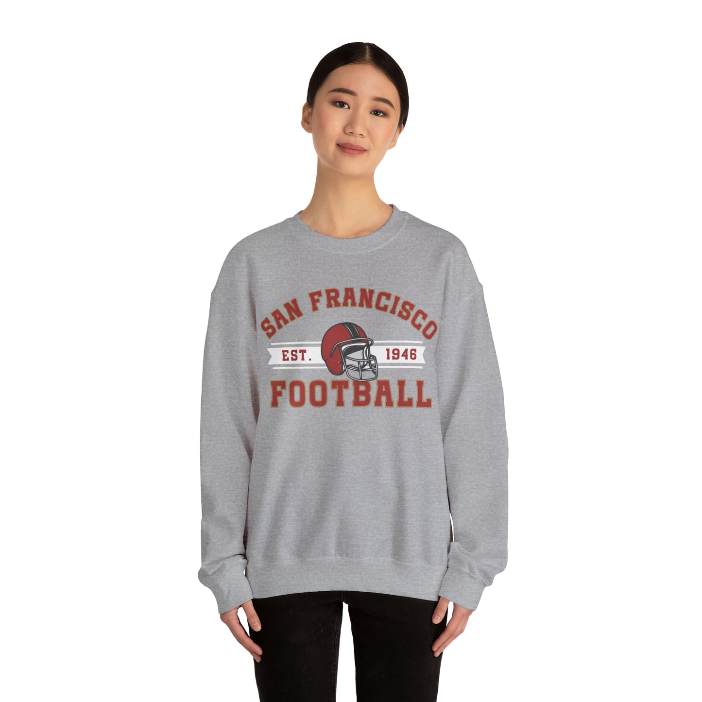 San Francisco Football Sweatshirt - Happy Place Studio