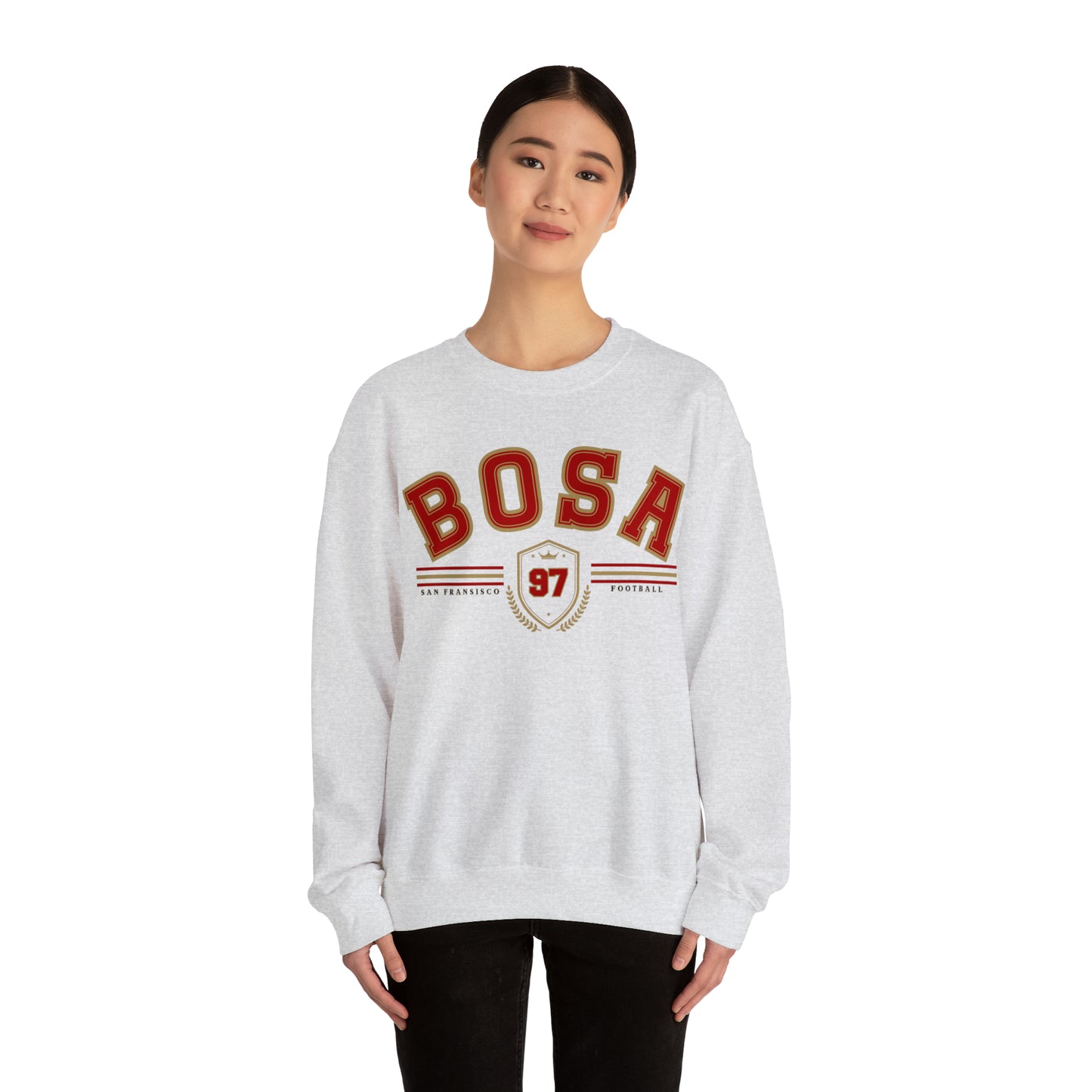 Nick Bosa Sweatshirt - Happy Place Studio