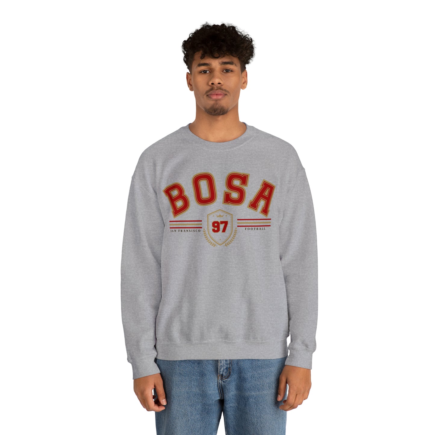 Nick Bosa Sweatshirt - Happy Place Studio
