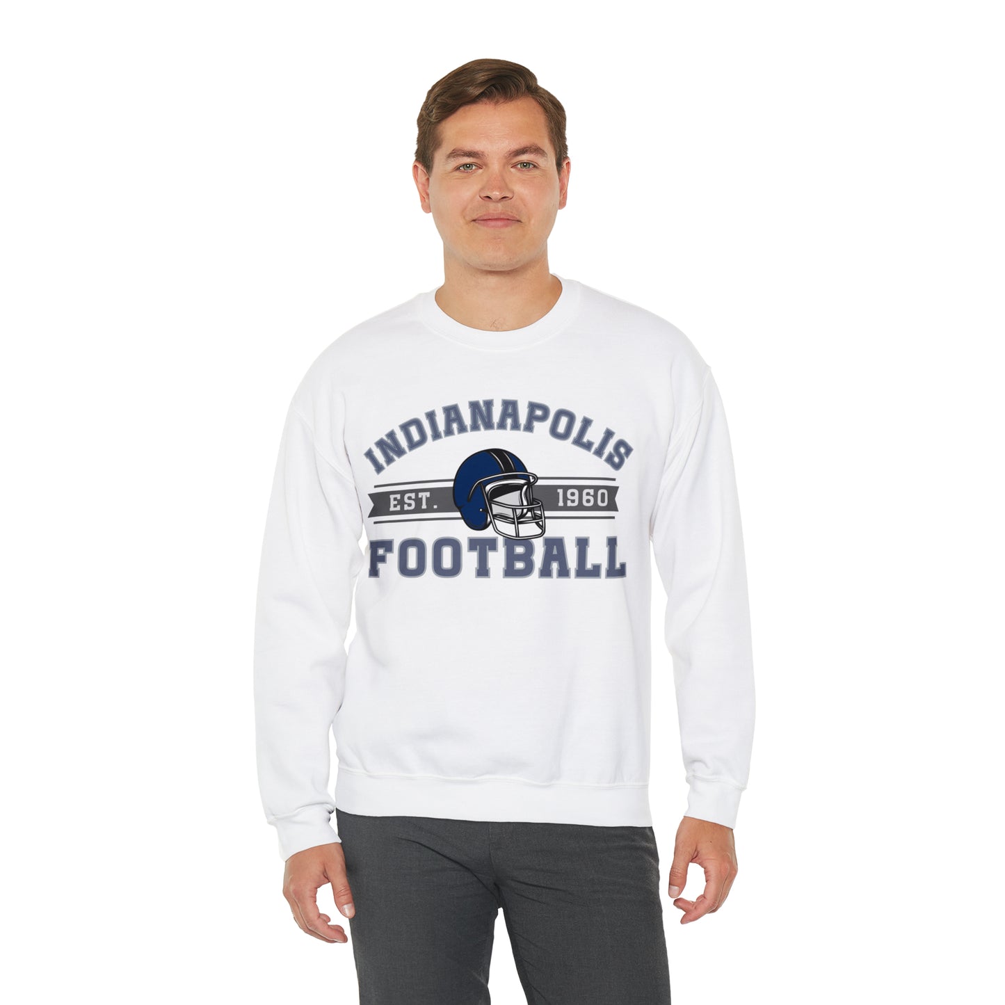 Indianapolis Football Sweatshirt - Happy Place Studio