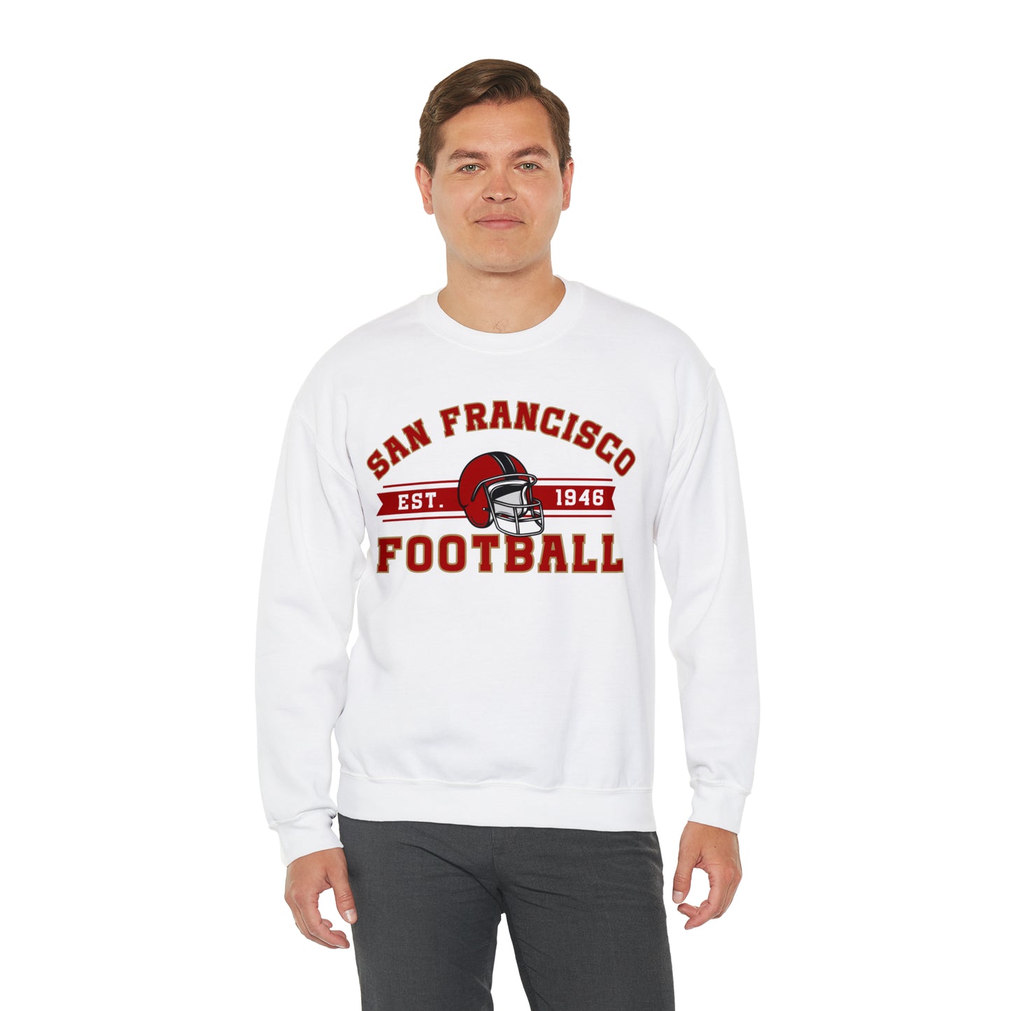 San Francisco Football Sweatshirt - Happy Place Studio
