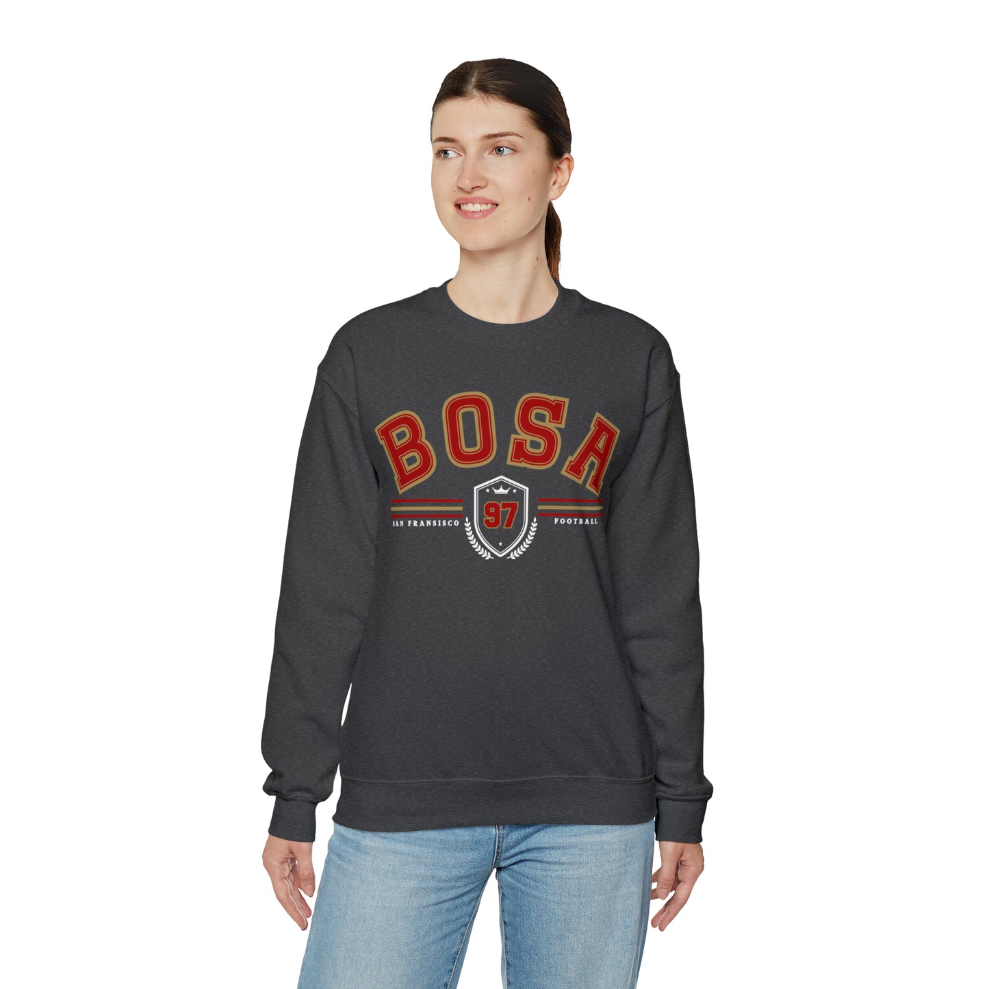 Nick Bosa Sweatshirt - Happy Place Studio