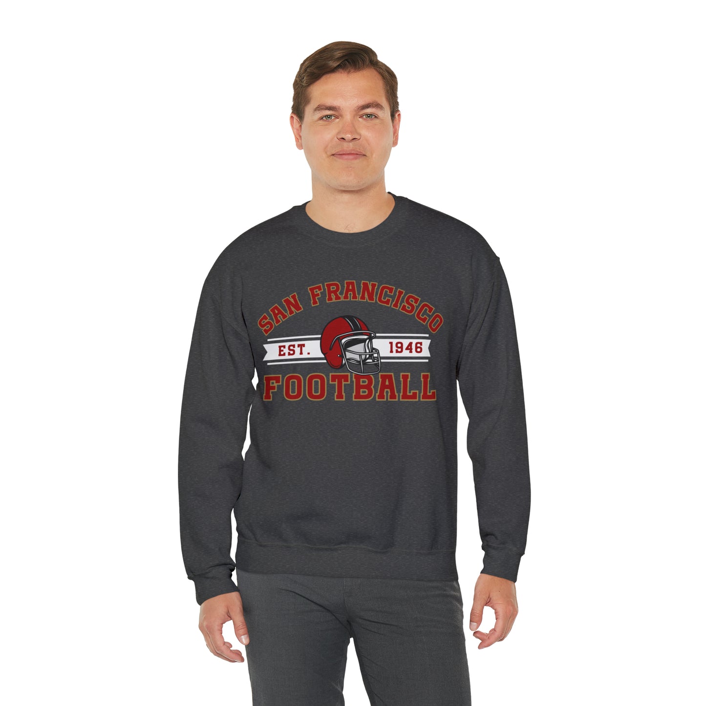 San Francisco Football Sweatshirt - Happy Place Studio