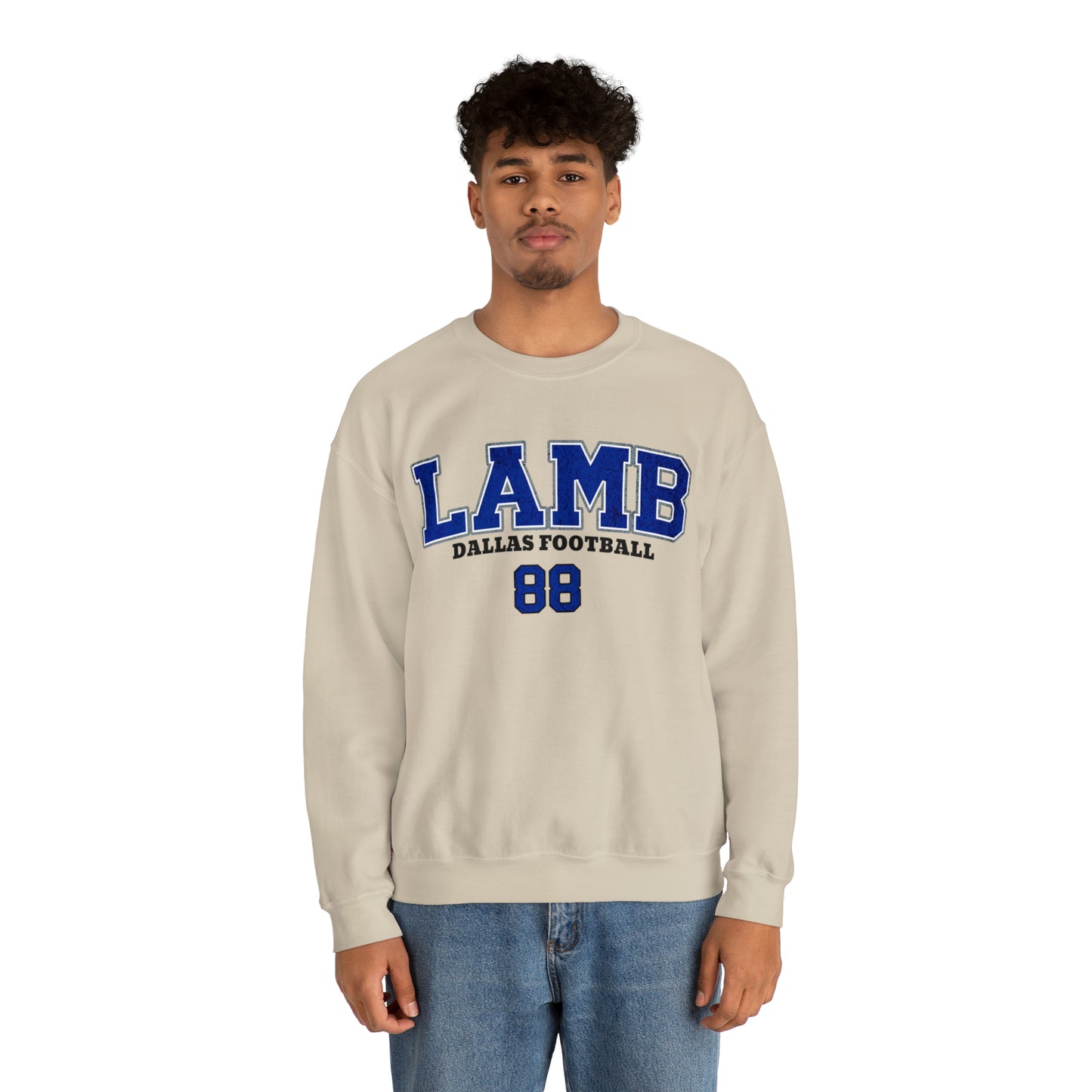 CeeDee Lamb Sweatshirt, CeeDee Lamb Shirt, Dallas Football Sweatshirt, Cowboys Sweatshirt, Dallas Football Shirt, Dallas Crewneck - Happy Place Studio