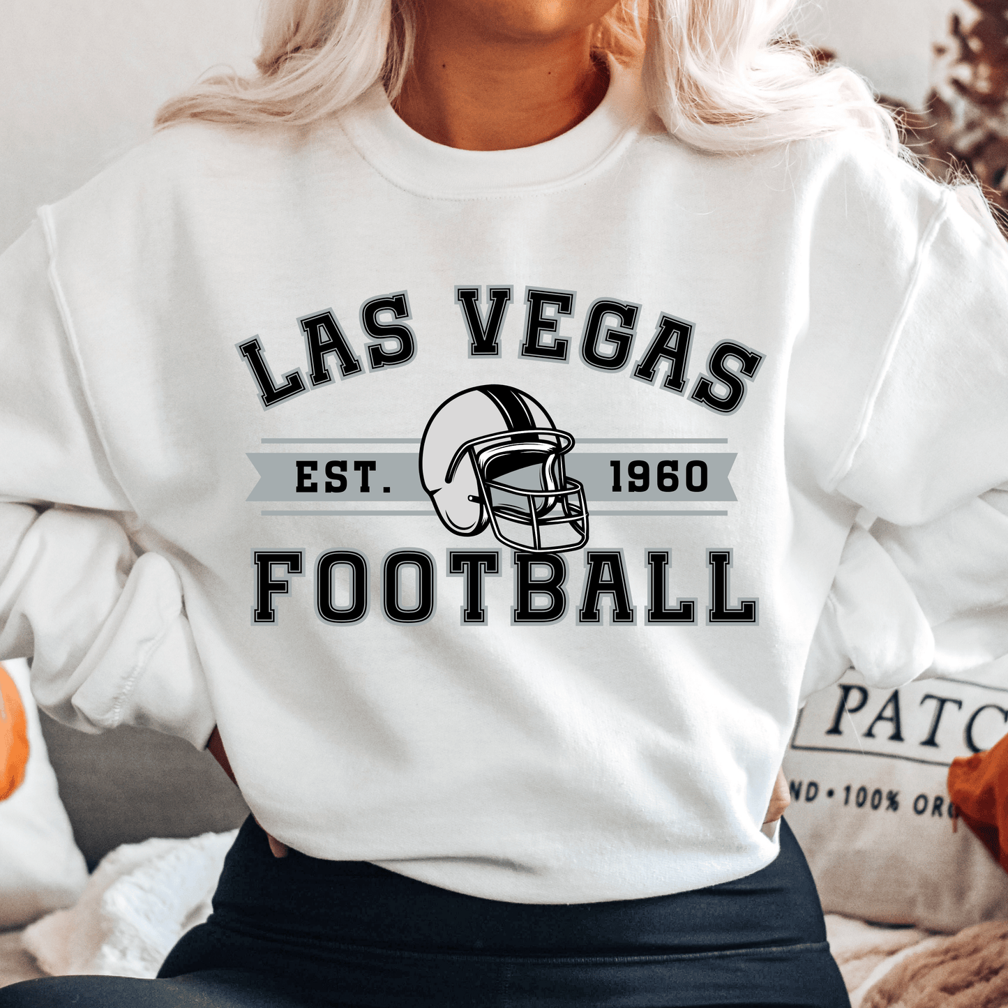 Las Vegas Football Sweatshirt - Happy Place Studio