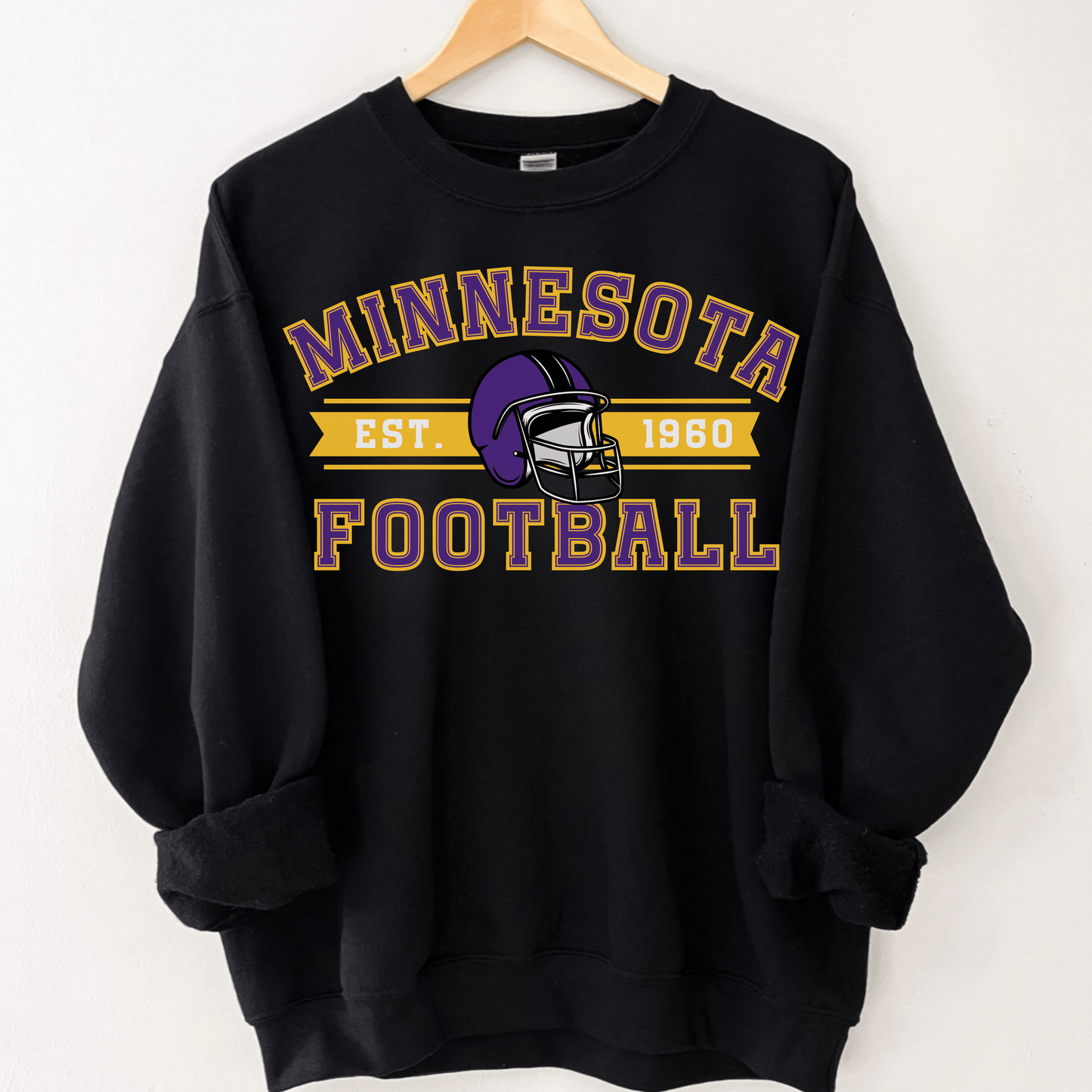 Minnesota Football Sweatshirt - Happy Place Studio