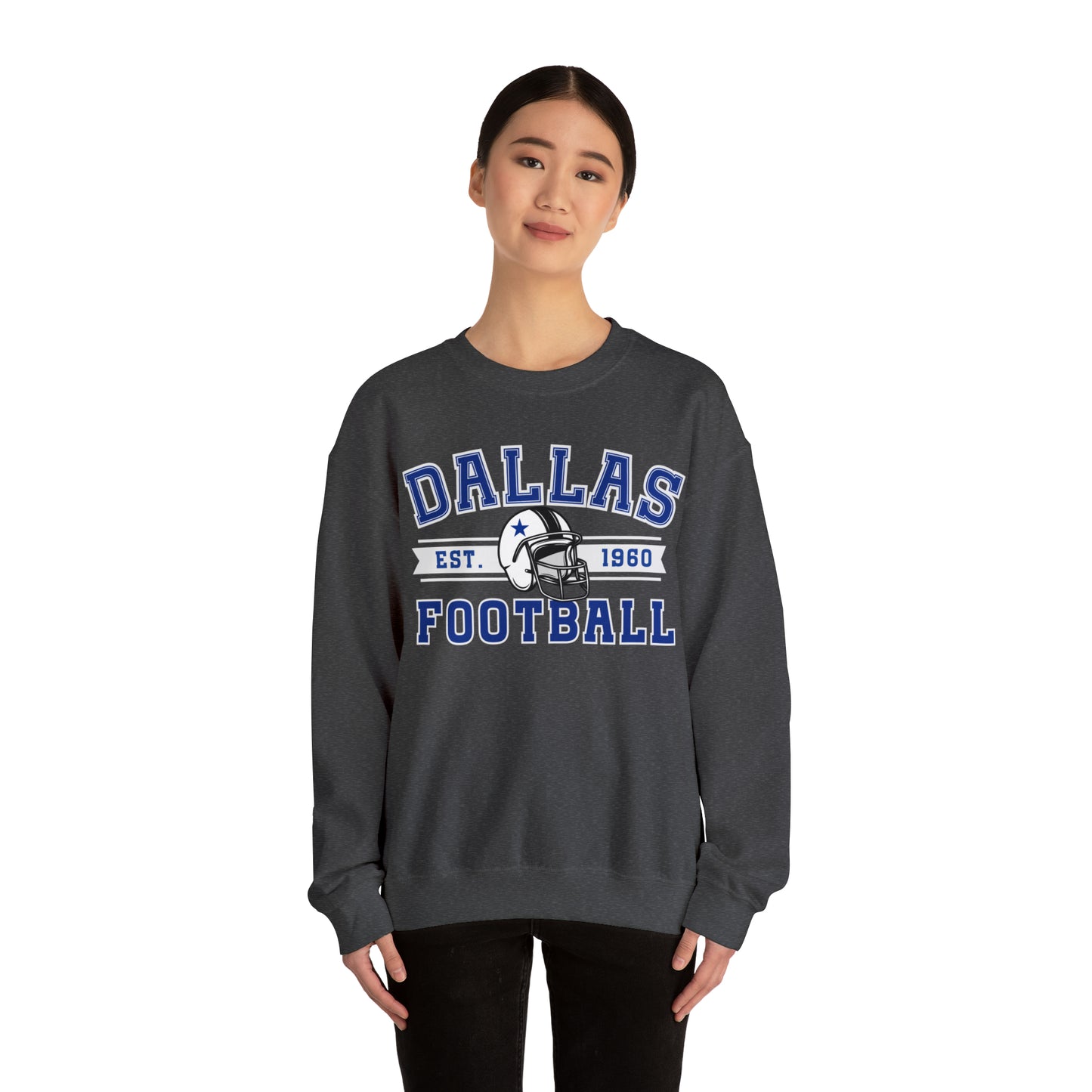 Dallas Football Sweatshirt - Happy Place Studio