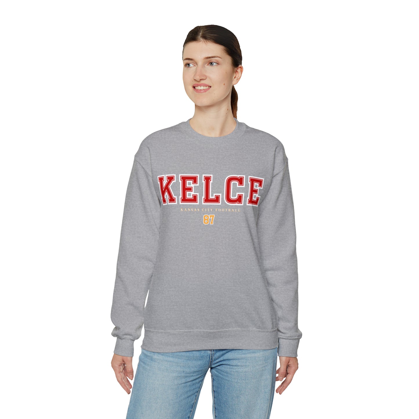 Travis Kelce 87 Sweatshirt - Happy Place Studio