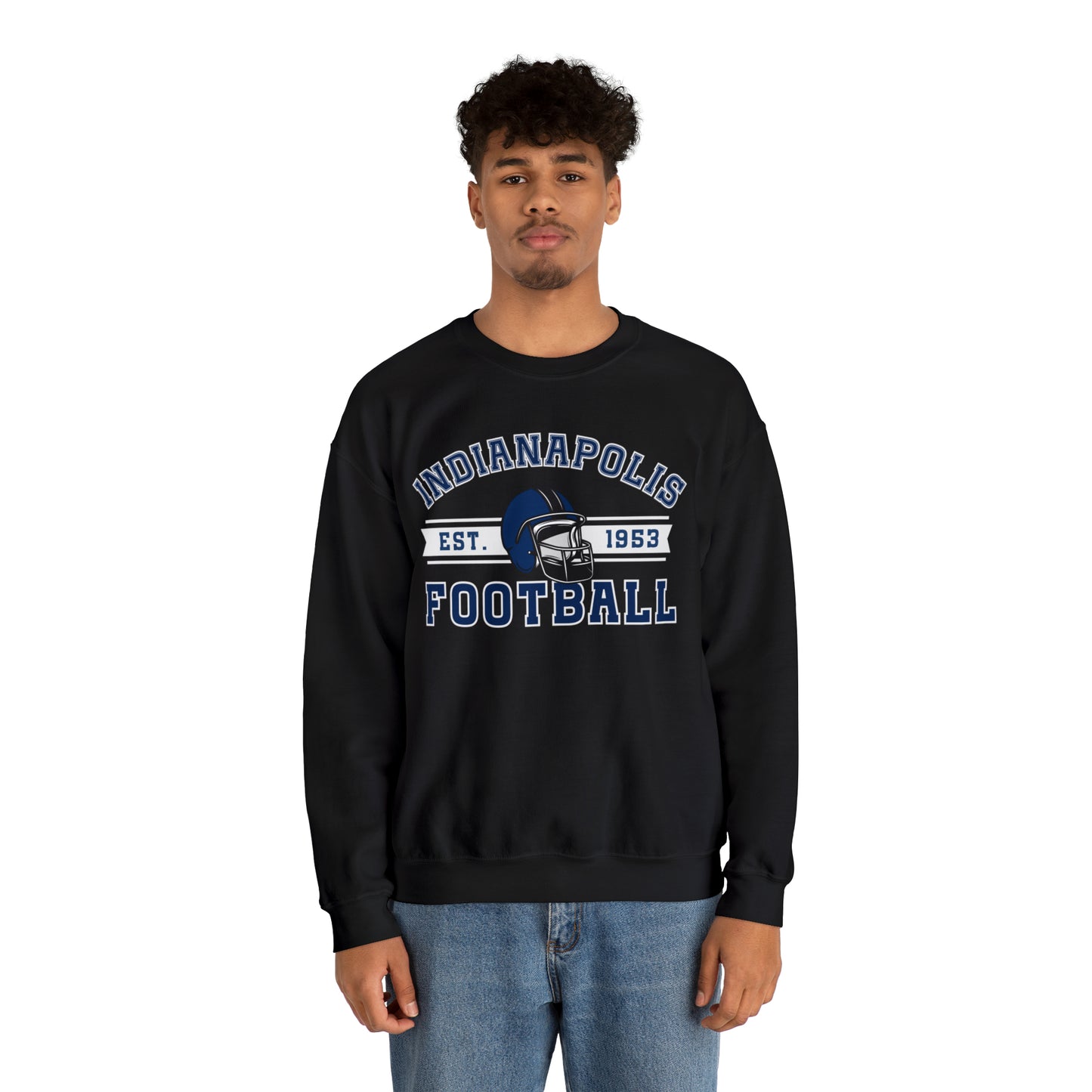 Indianapolis Football Sweatshirt - Happy Place Studio