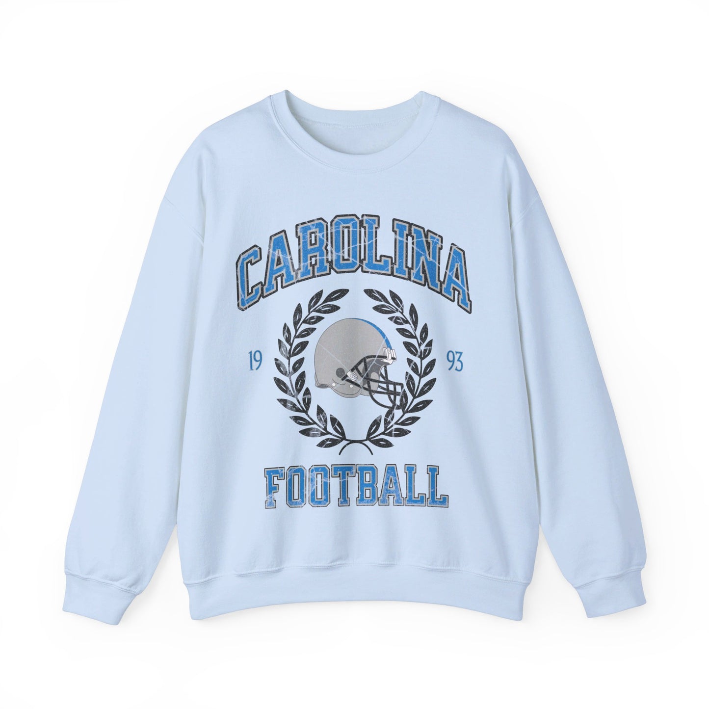 Carolina Football Sweatshirt, Vintage Panther Football Crewneck, Retro Carolina Football Shirt, Panther Football Gift, Carolina Sweatshirt