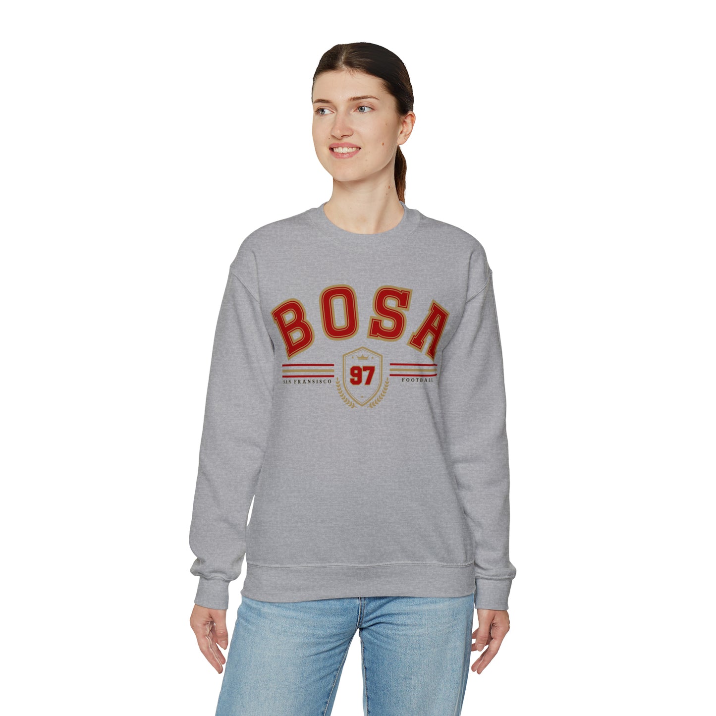 Nick Bosa Sweatshirt - Happy Place Studio