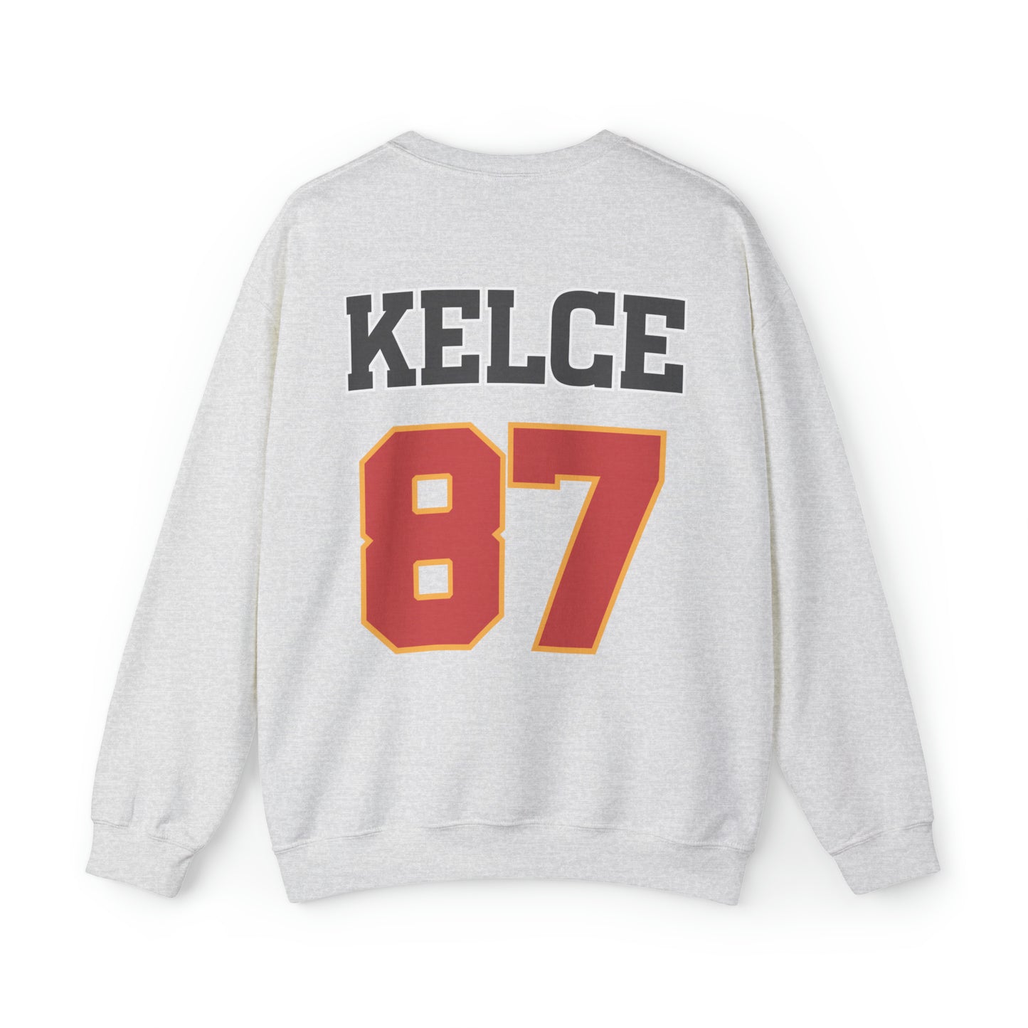 Only Here For Kelce Sweatshirt (FRONT AND BACK) - Happy Place Studio