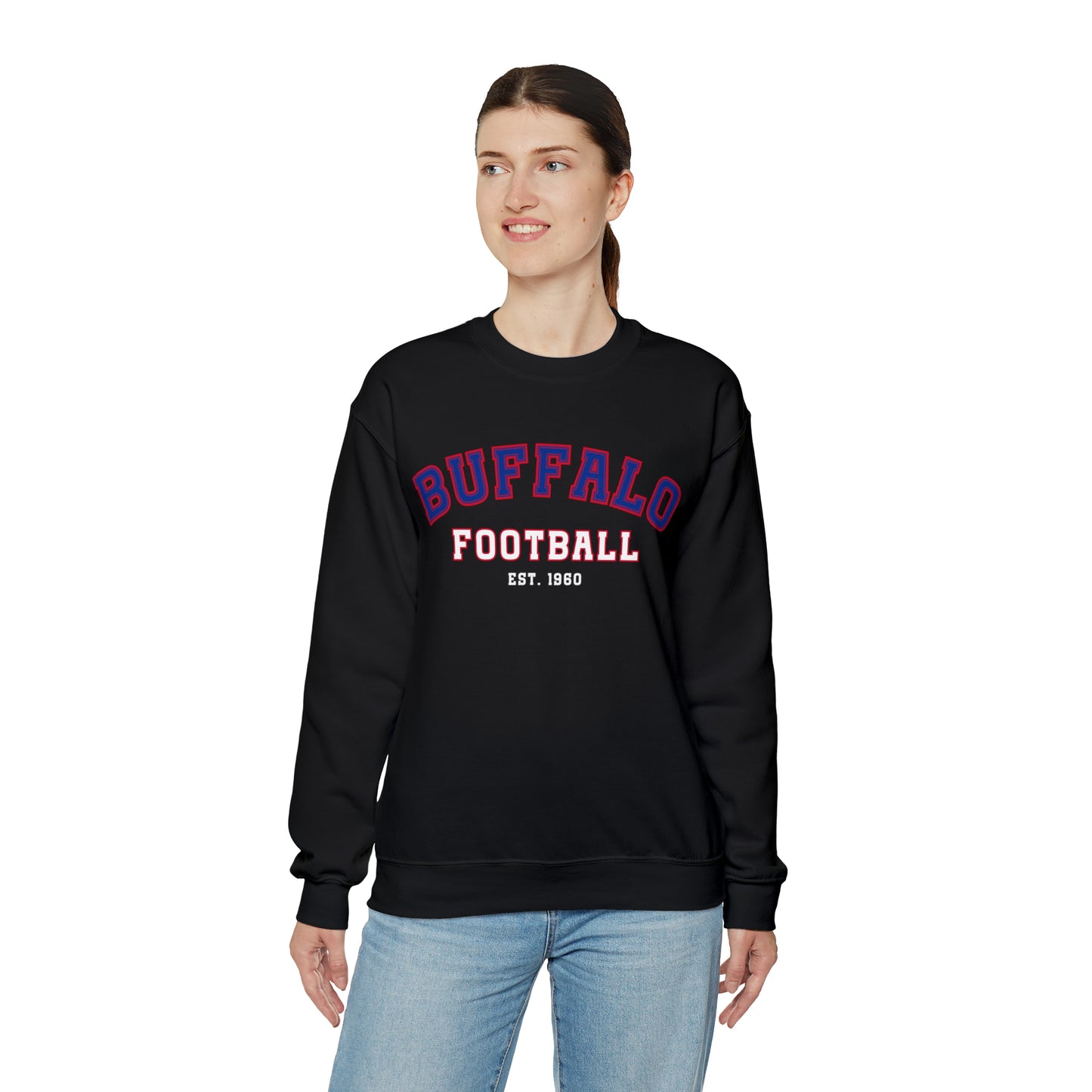 Buffalo Football Sweatshirt - Happy Place Studio